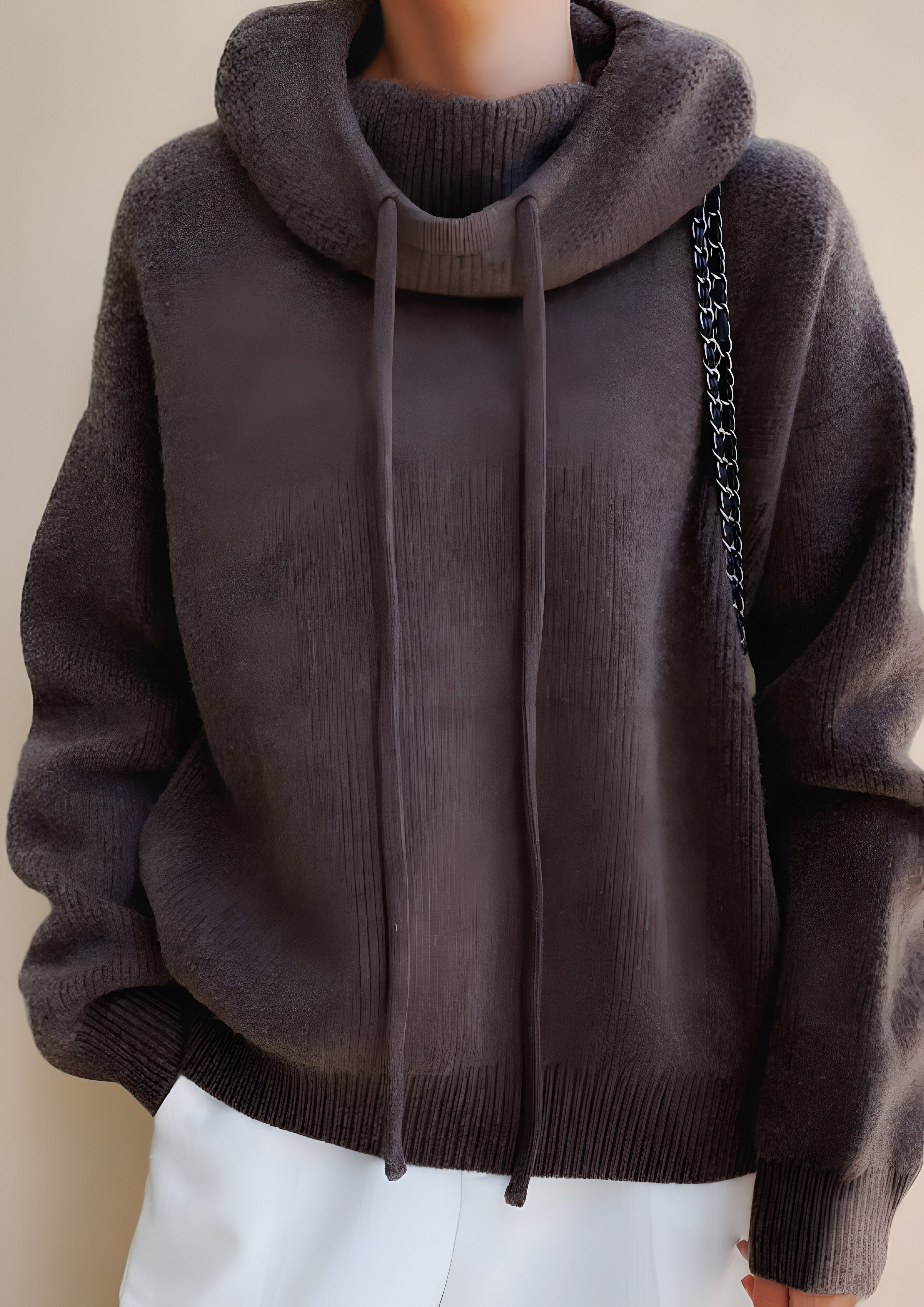 Hooded Pull-Over Jumper | Women's Loose Fit