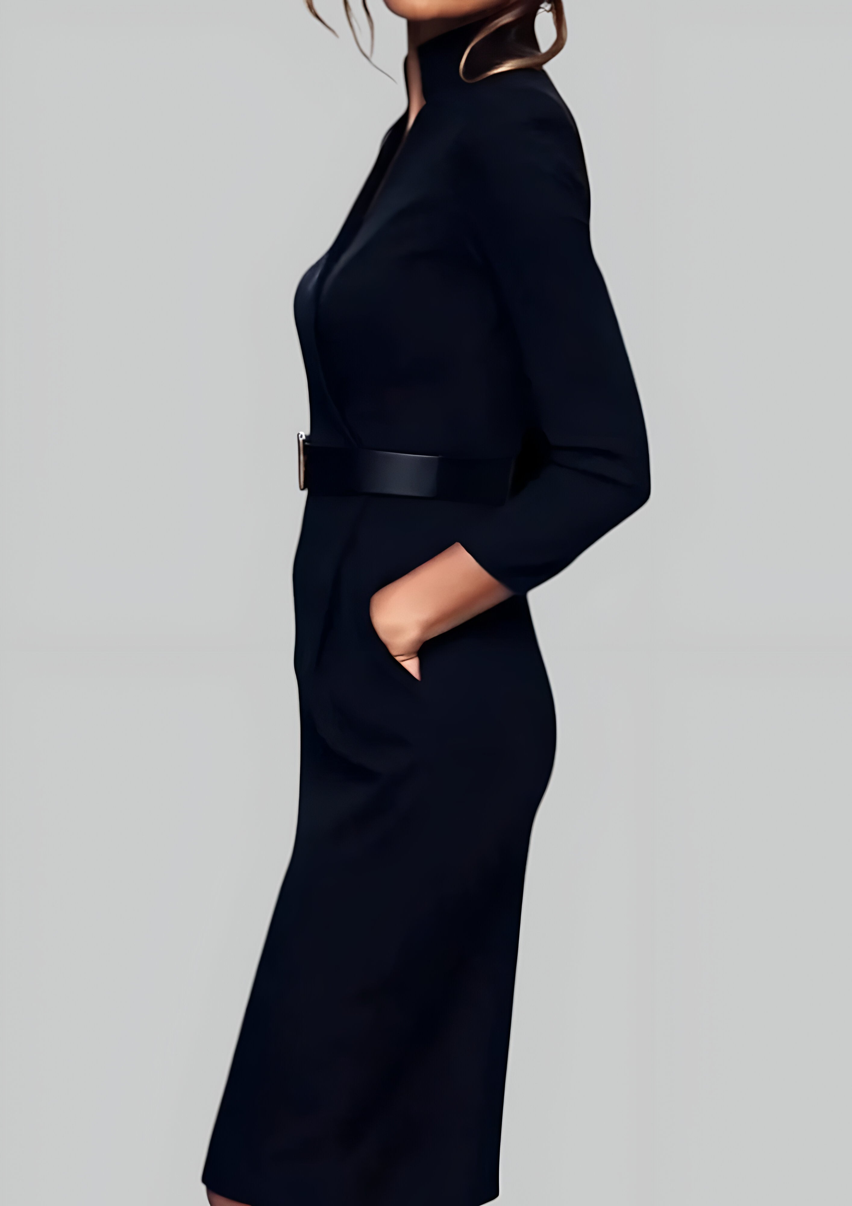 Women's Midi Dress | Elegant Office & Evening Wear