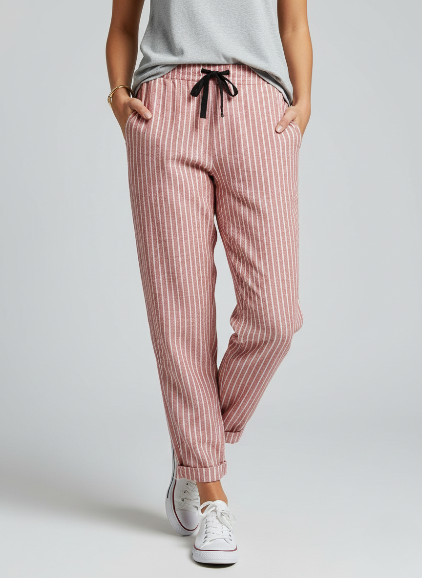 Women’s High-Waist Pants | Flowing Fit