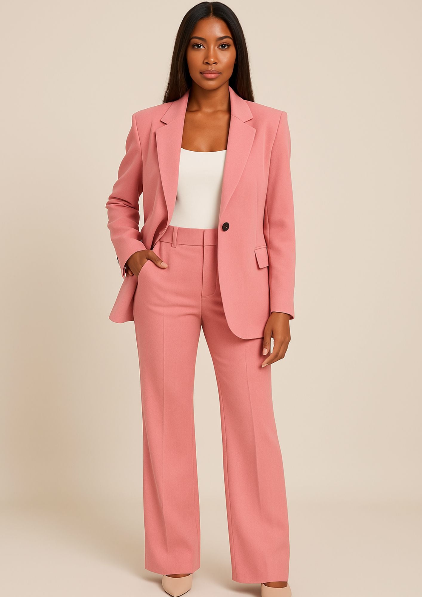 Women's Blazer and Trousers Set | 2-Piece Set Formal Events
