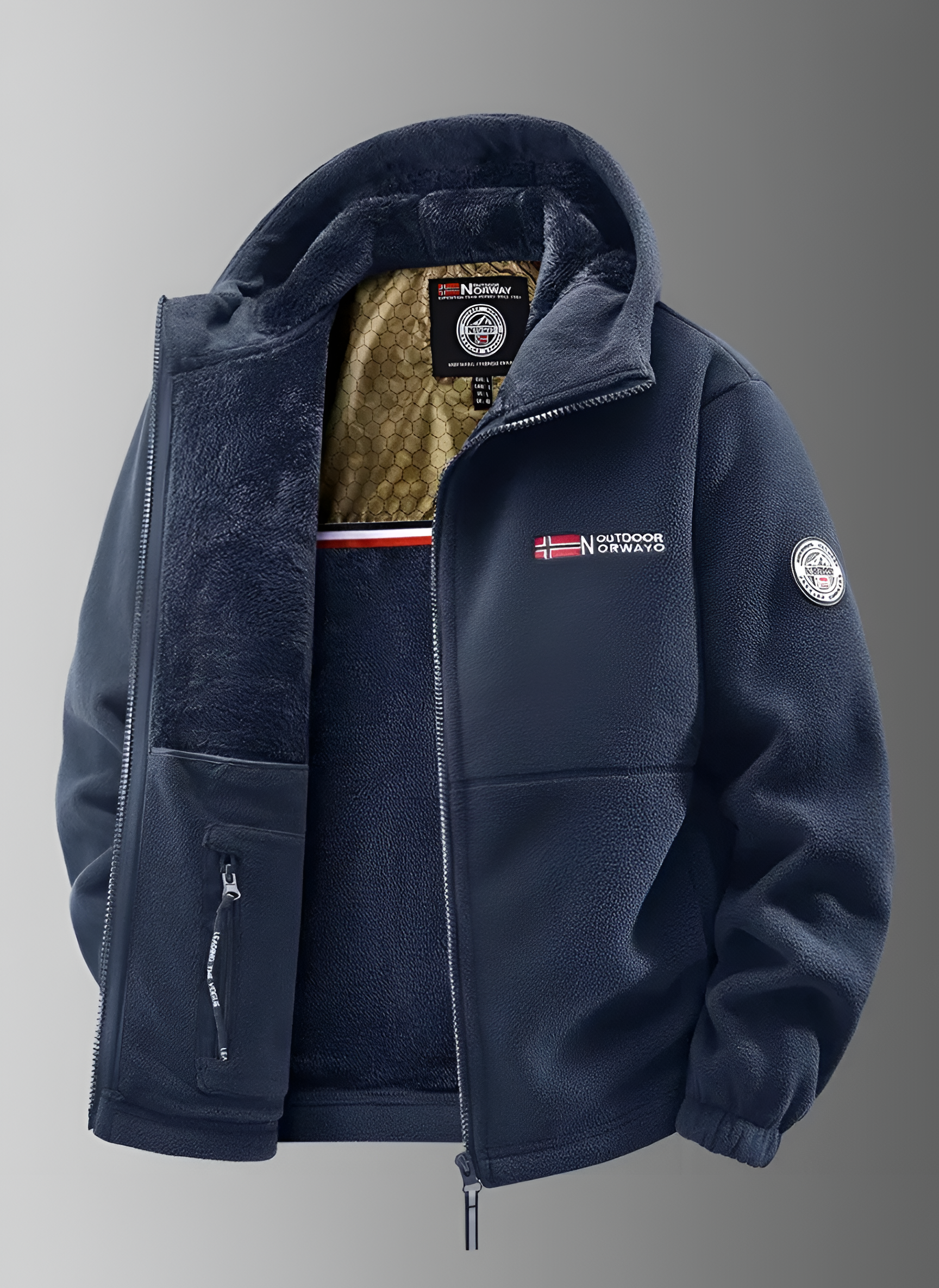 Nordic Explorer Jacket | Men's Winter Hooded Warm Durable