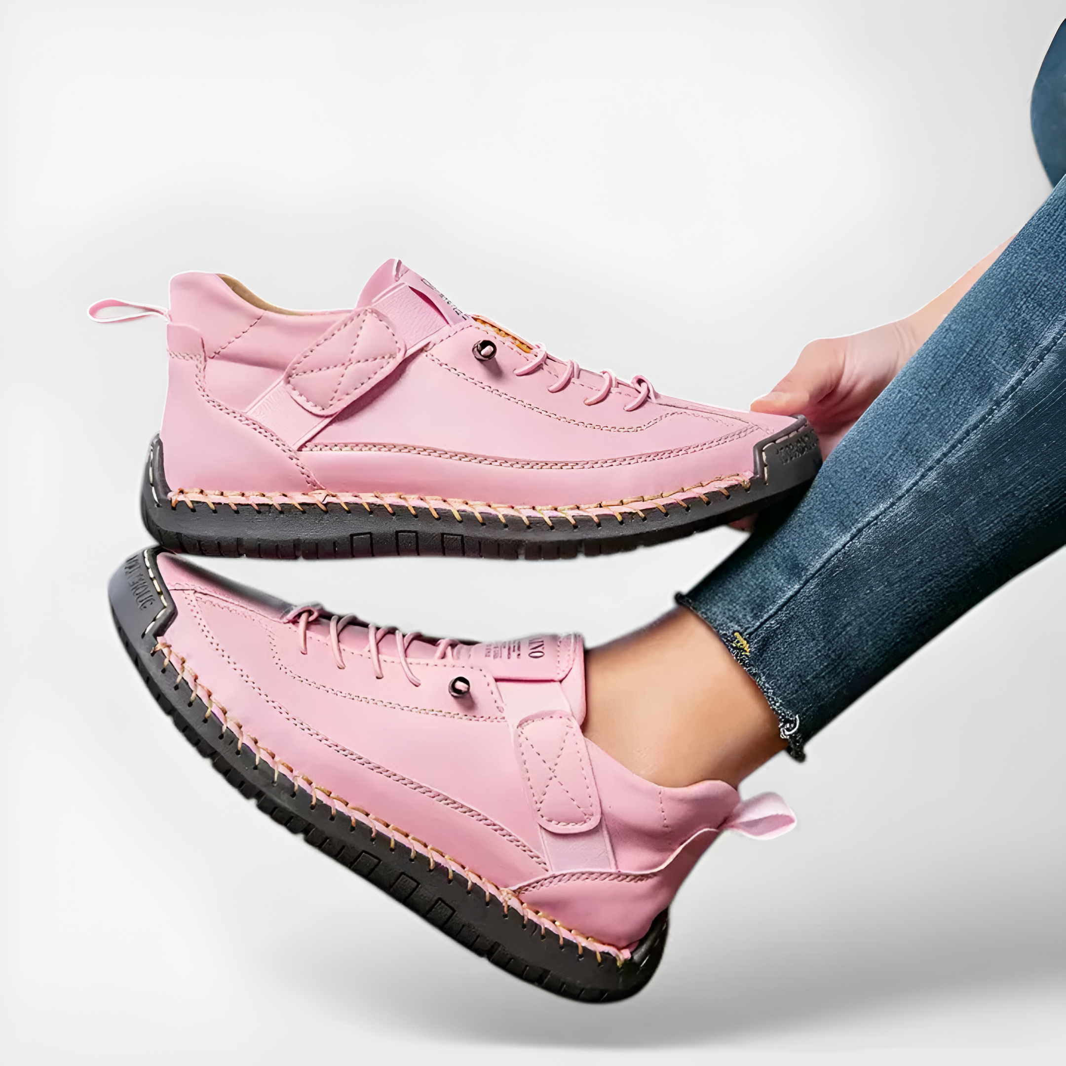 Stitched Sneakers | Women's Casual Cushioned