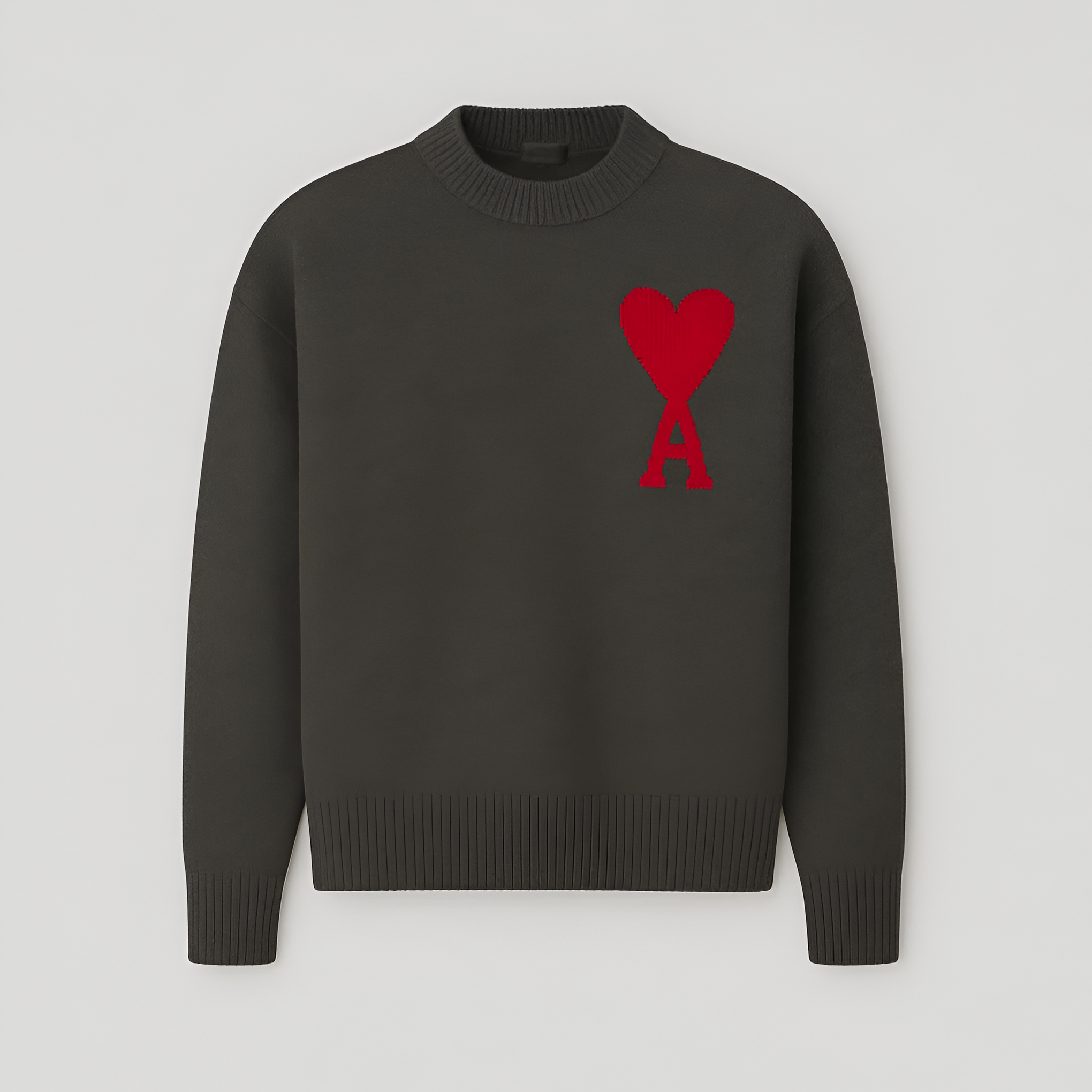 Heart Emblem Jumper | Women's Winter Relaxed