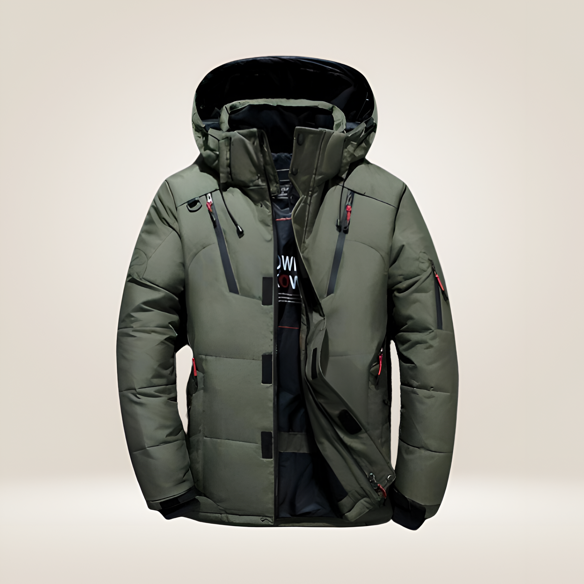 Padded Parka | Men's Winter Hooded Windproof
