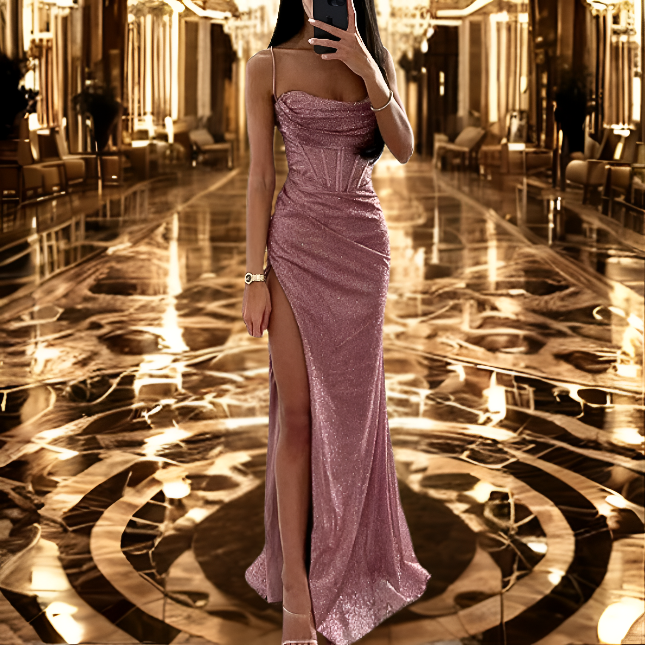 Women's Elegant Evening Dress | Maxi