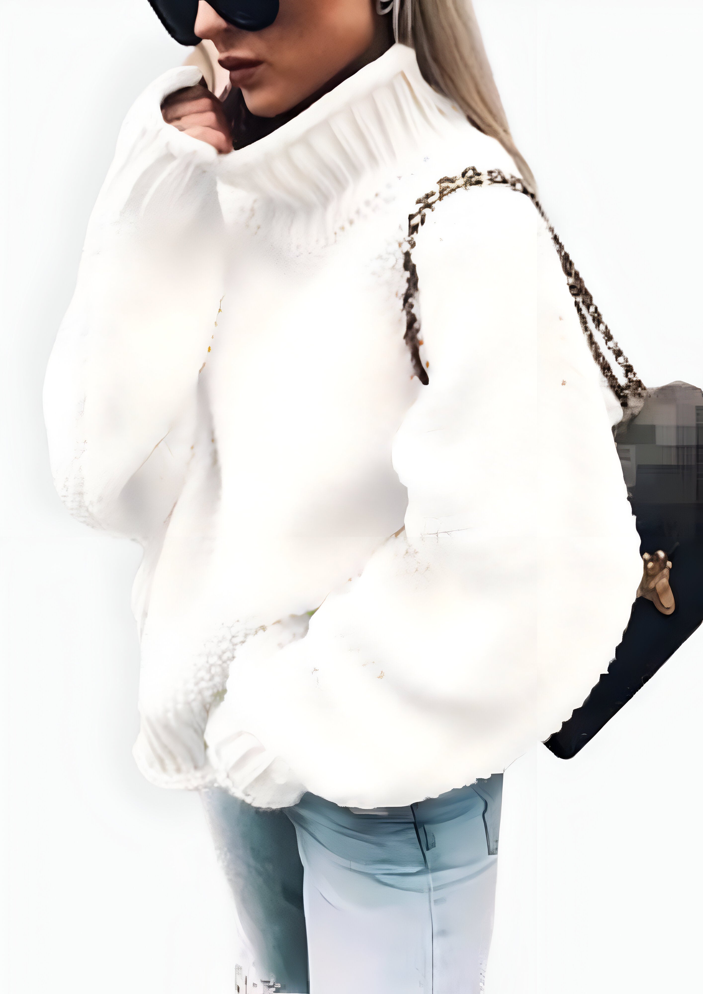 Turtle Neck Loose Fit Jumper | Women's Winter Wear