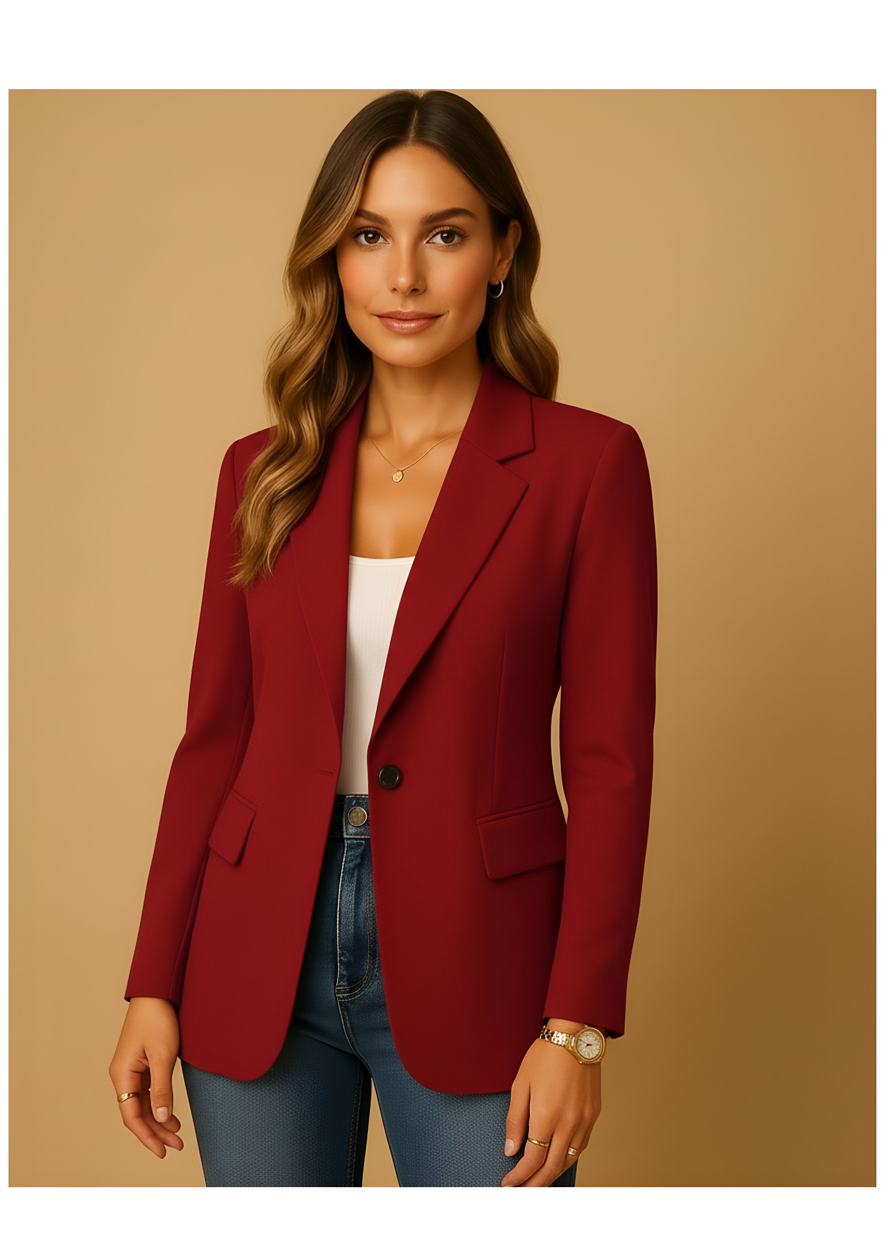 Women’s Stretch Coat Blazer | Formal Wear