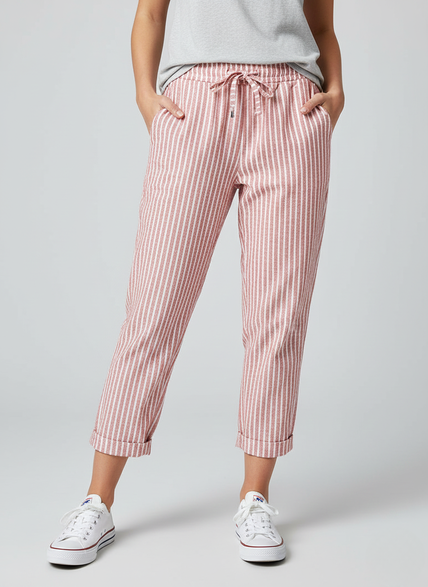 Women’s High-Waist Pants | Flowing Fit