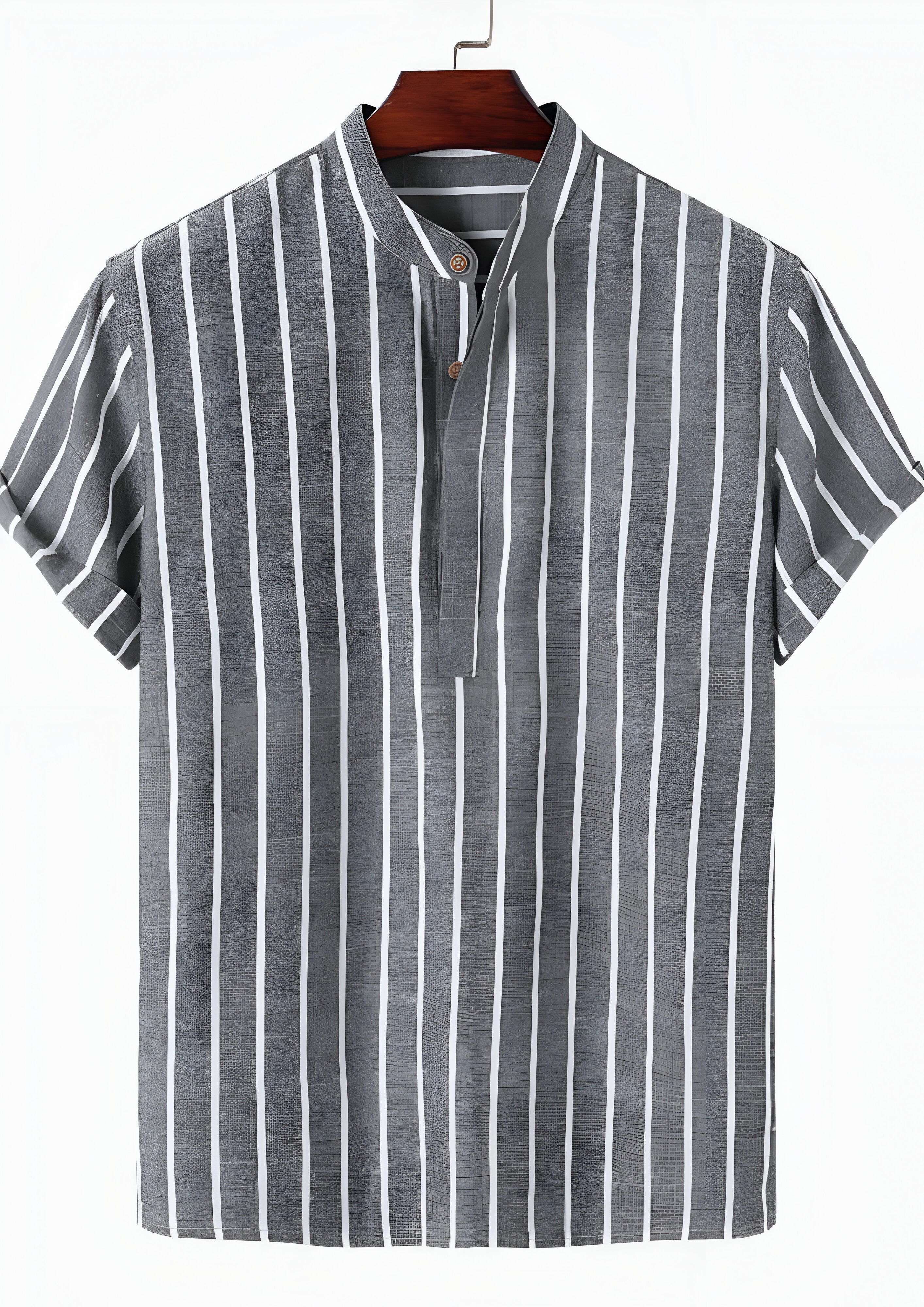 Short Sleeve Shirt | Men's Striped