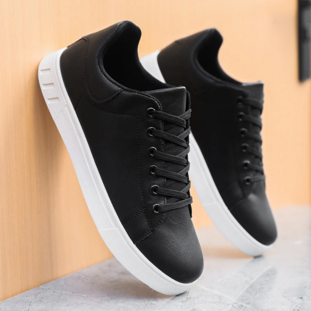 Lace-Up Sneakers | Men's Minimal Low-Profile