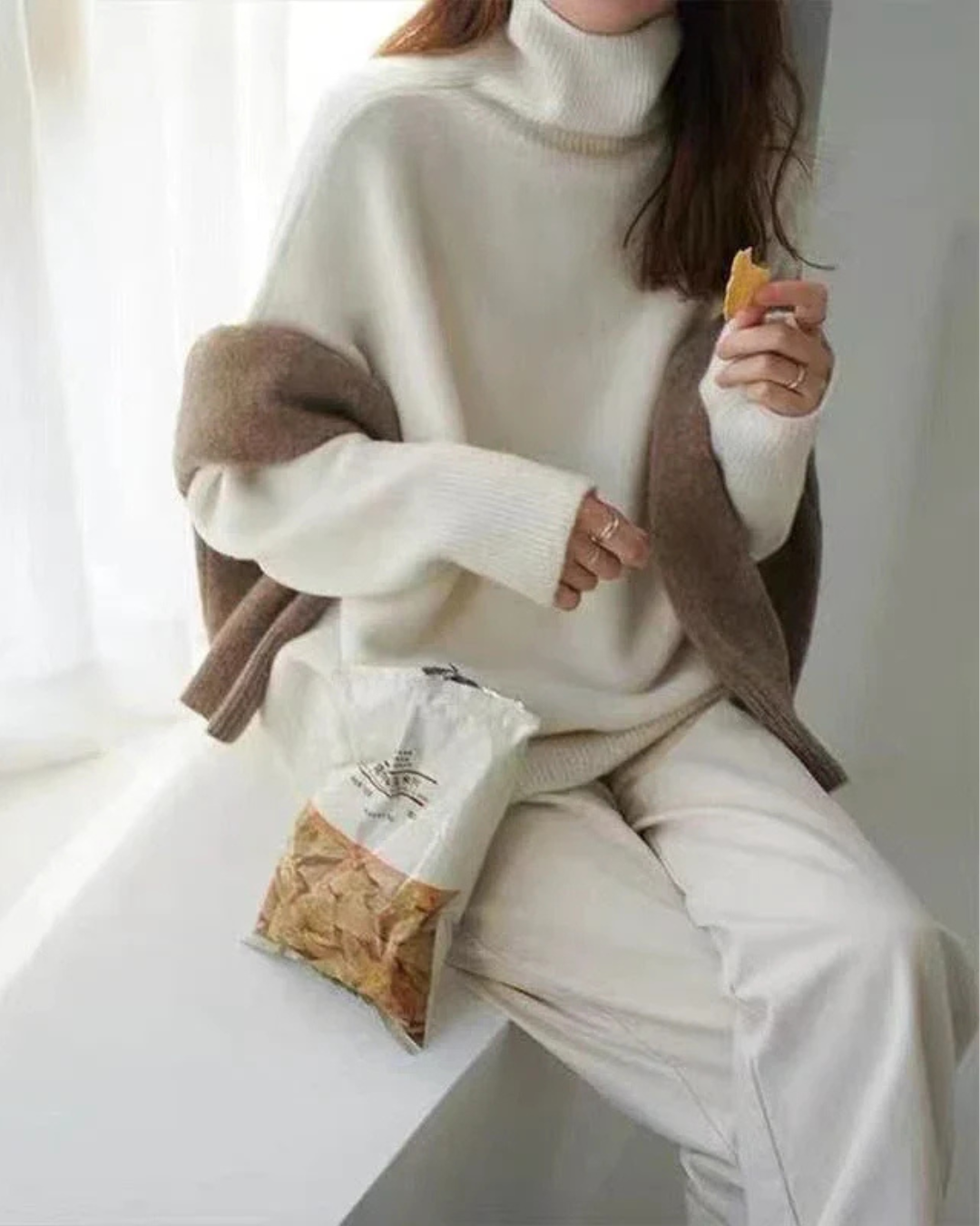 Women’s Classic Turtleneck Sweater | Long Sleeve