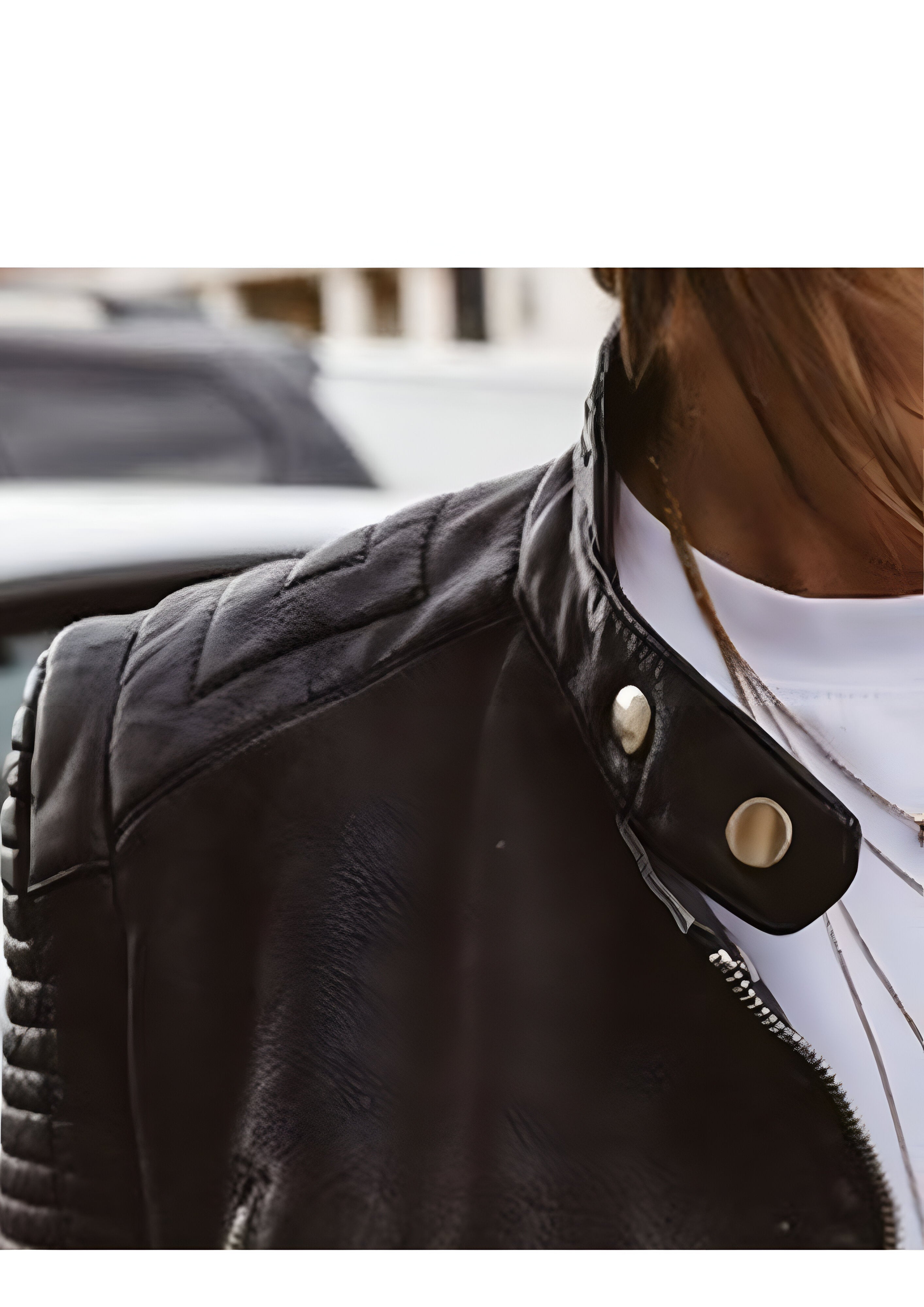 Women's  Biker Jacket | Asymmetrical Zip