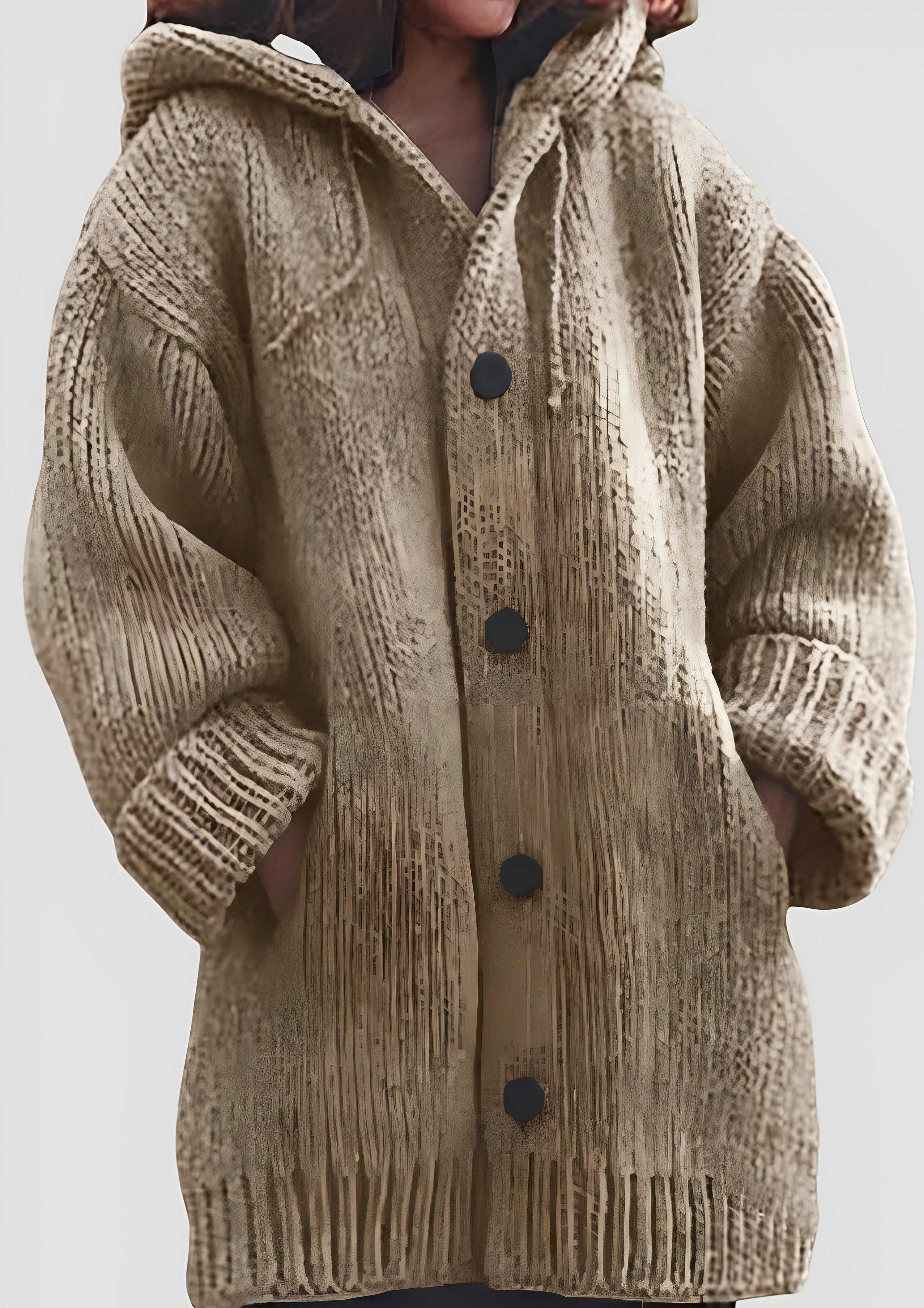 Button-Up Winter Coat | Women’s Oversized