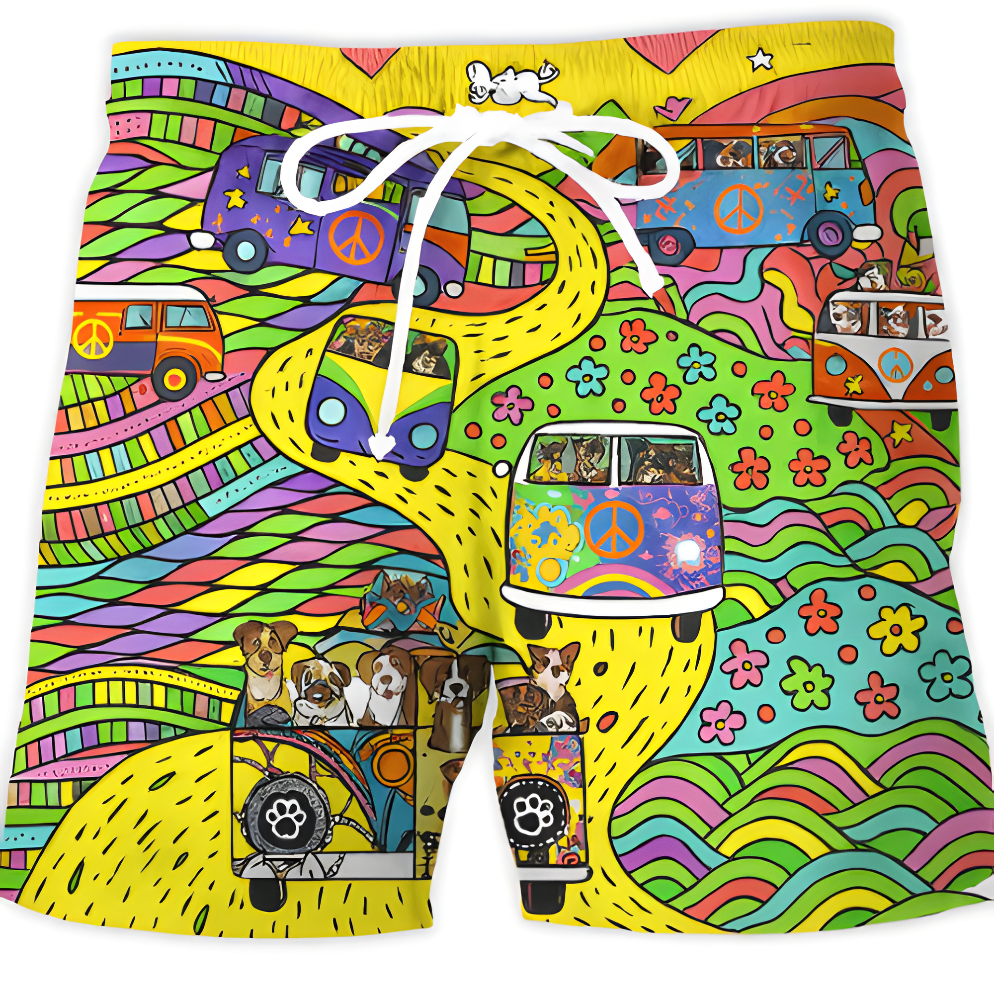 Men's Surf Graphic Swim Shorts | Summer