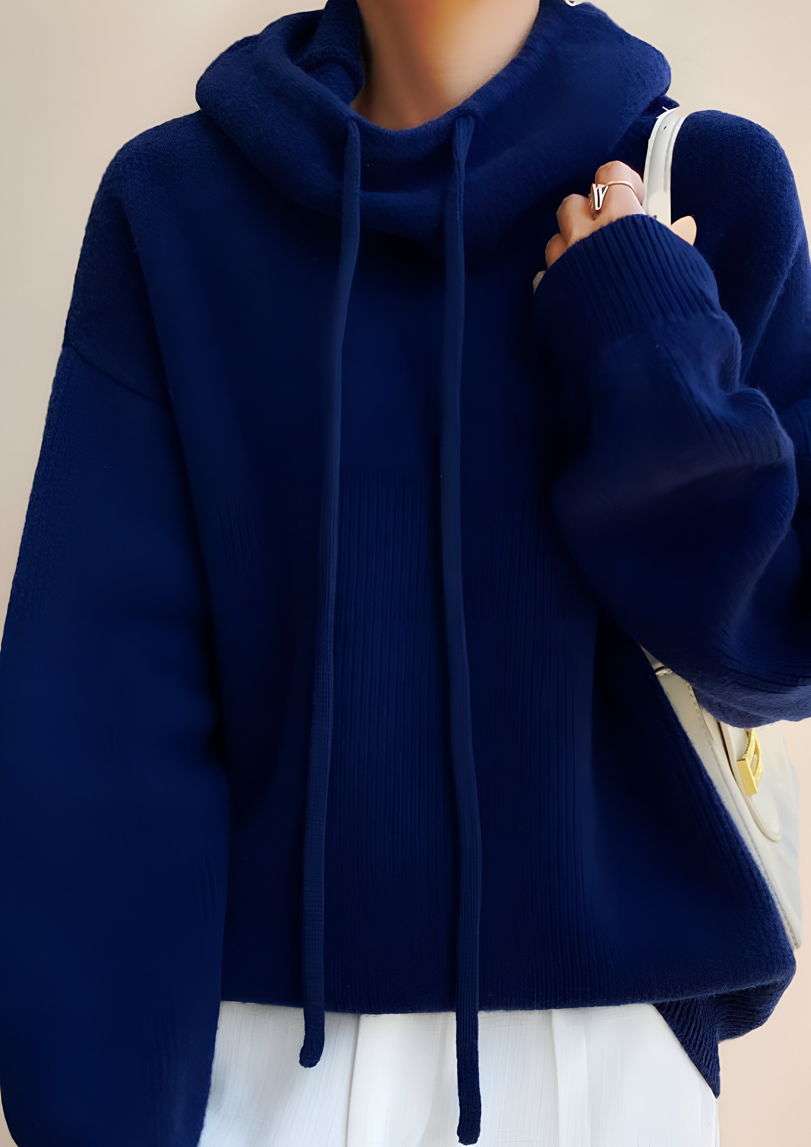 Hooded Pull-Over Jumper | Women's Loose Fit