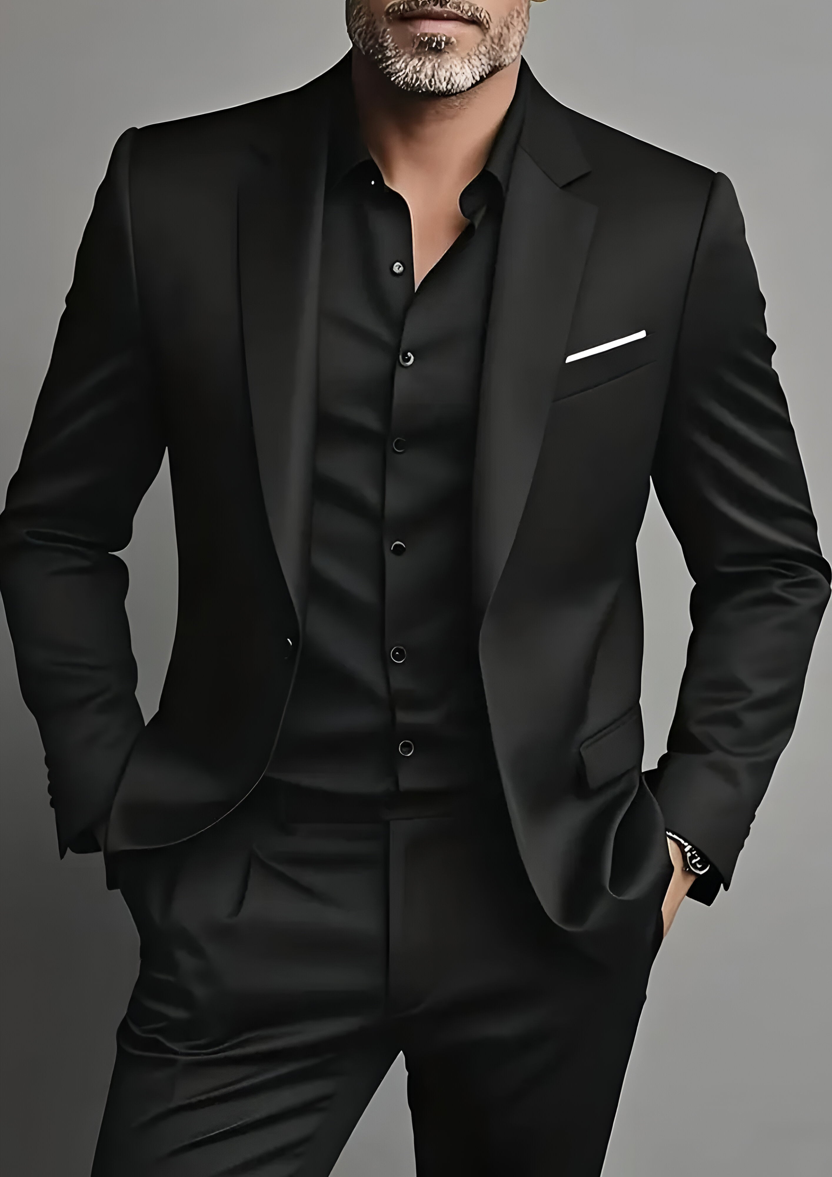 Men’s Two-Piece Slim Fit Suit | Evening Wear