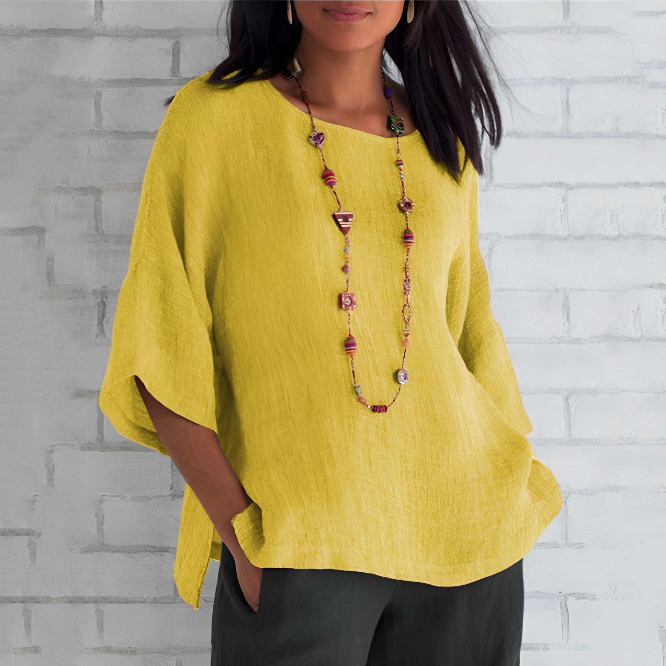 Women's Loose-Fitting Blouse | Breathable