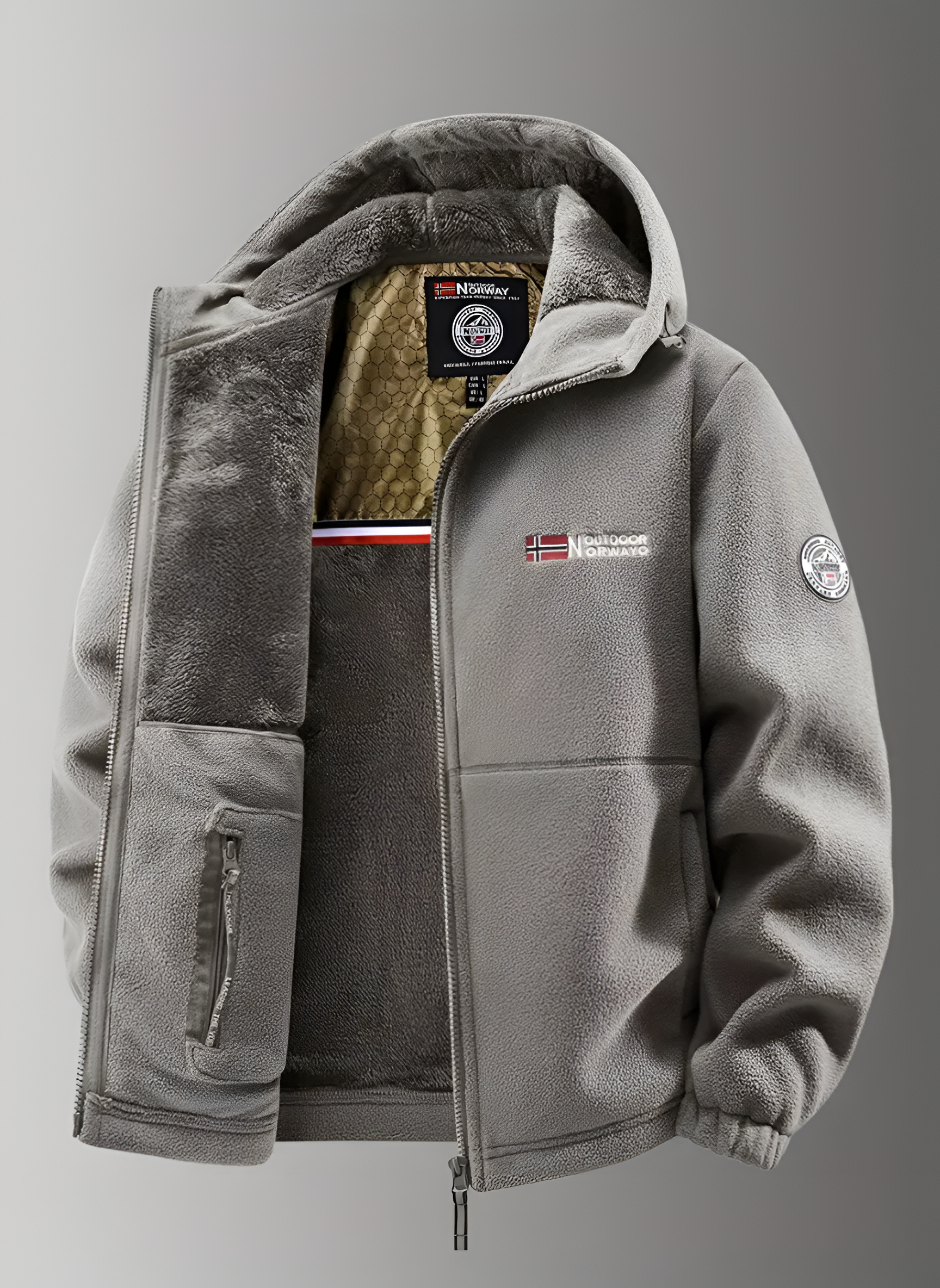 Nordic Explorer Jacket | Men's Winter Hooded Warm Durable