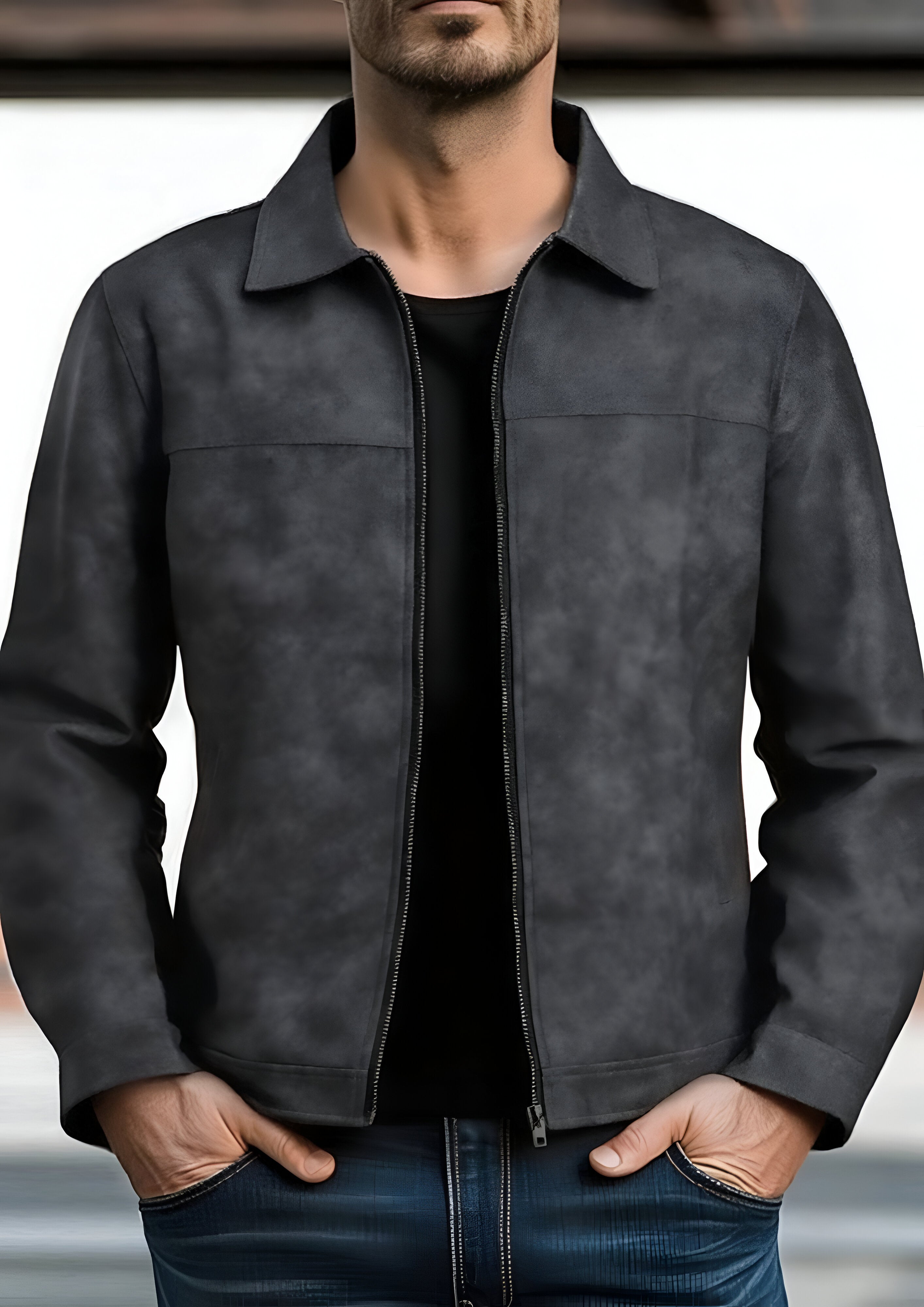 Full Zipper Jacket | Men's Long Sleeve