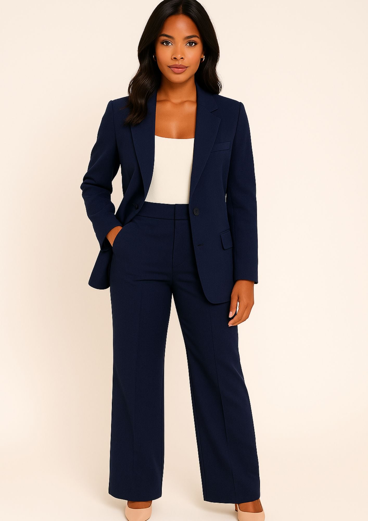 Women's Blazer and Trousers Set | 2-Piece Set Formal Events