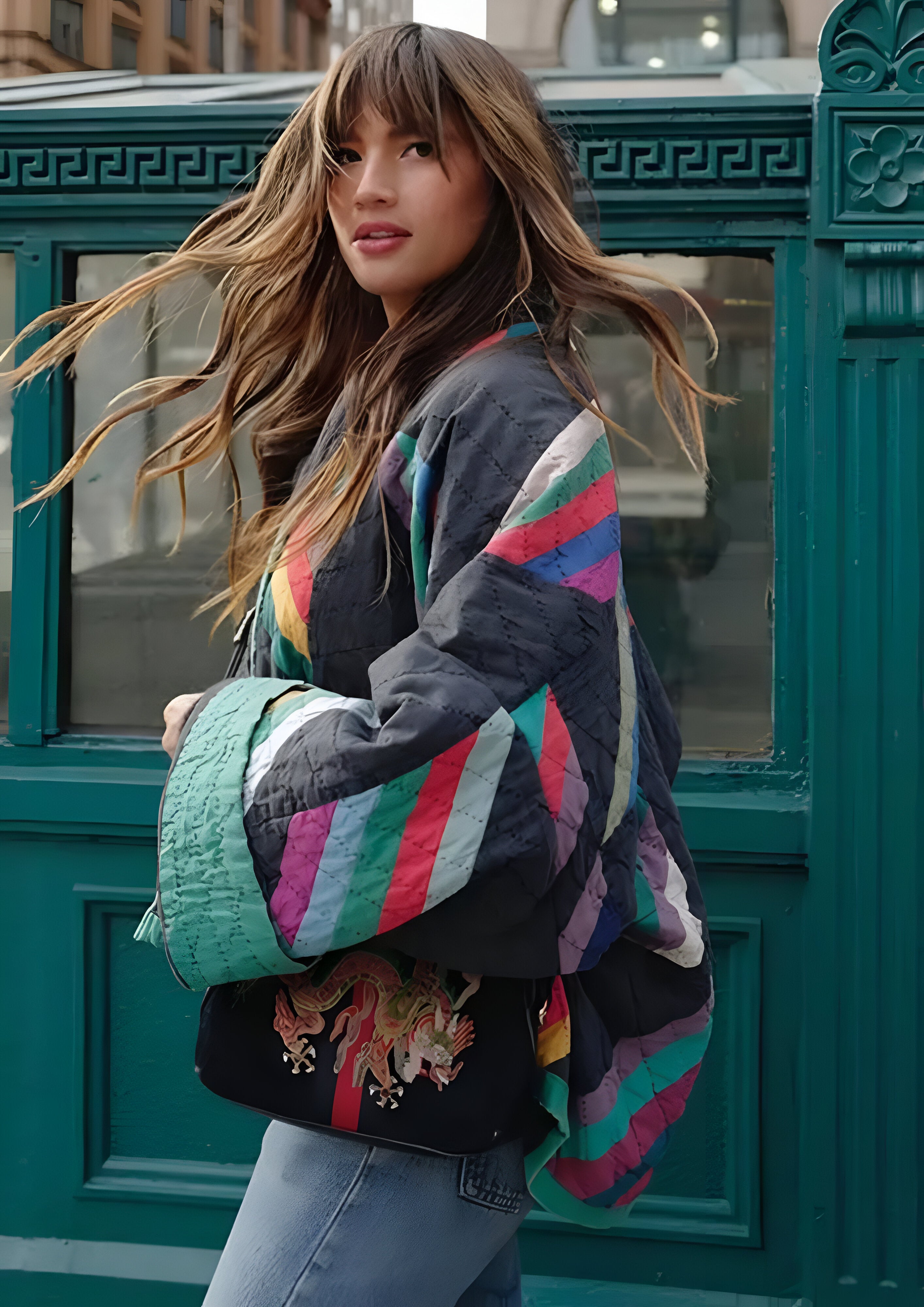 Retro Revival Coat | Women's Quilted Jacket