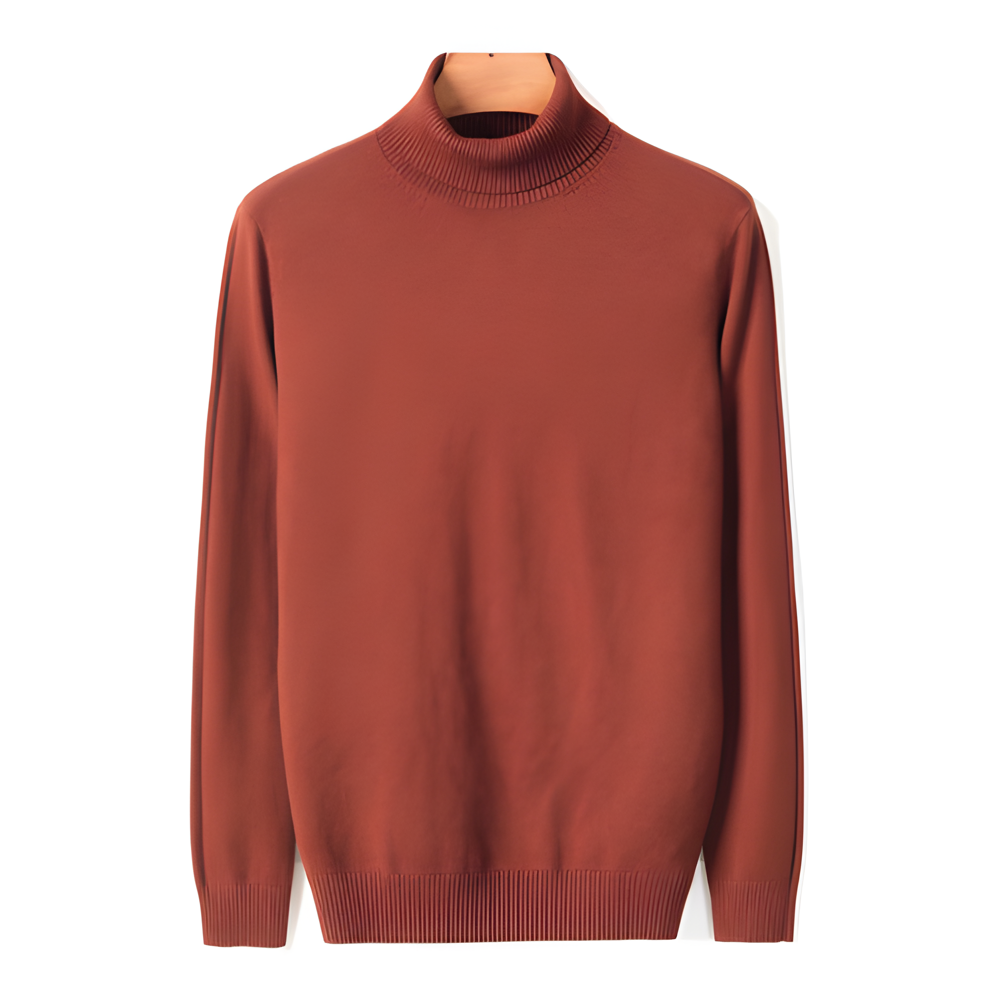 Mock Neck Jumper | Men’s Long Sleeve Clean Fit