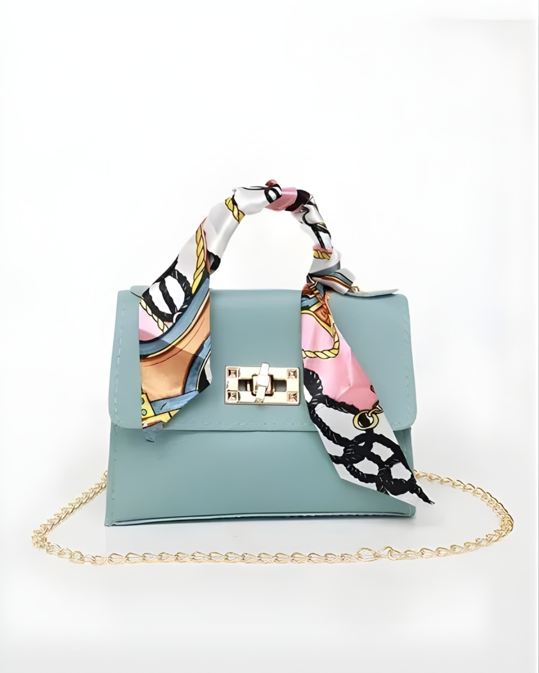 Women’s Summer Mini Crossbody Bag | Scarf Handle