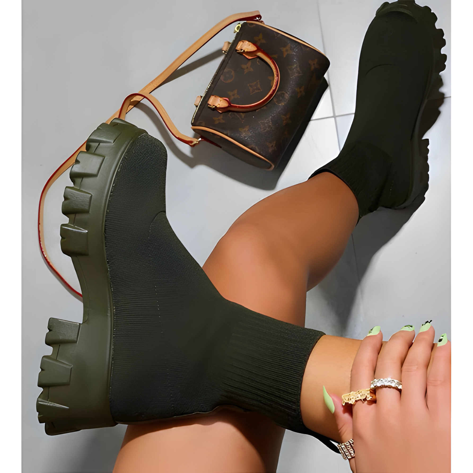 Chunky Ankle Boots | Women’s Pull-On Platform Style