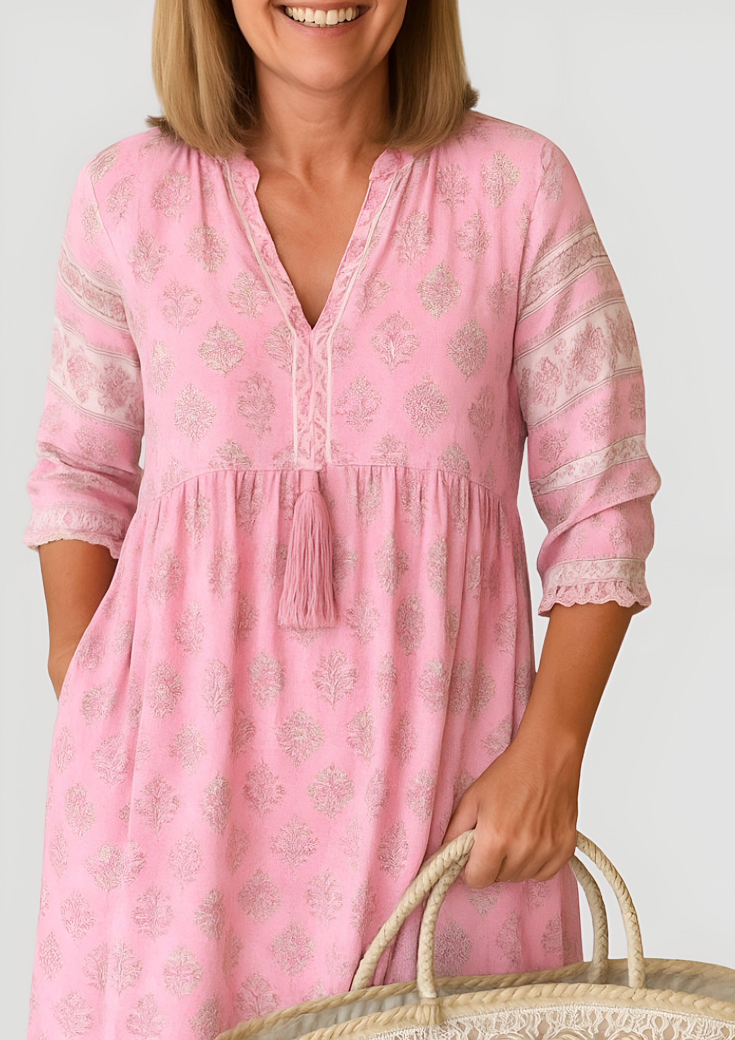 Women's Floral Maxi Dress | Summer Boho Beach Style