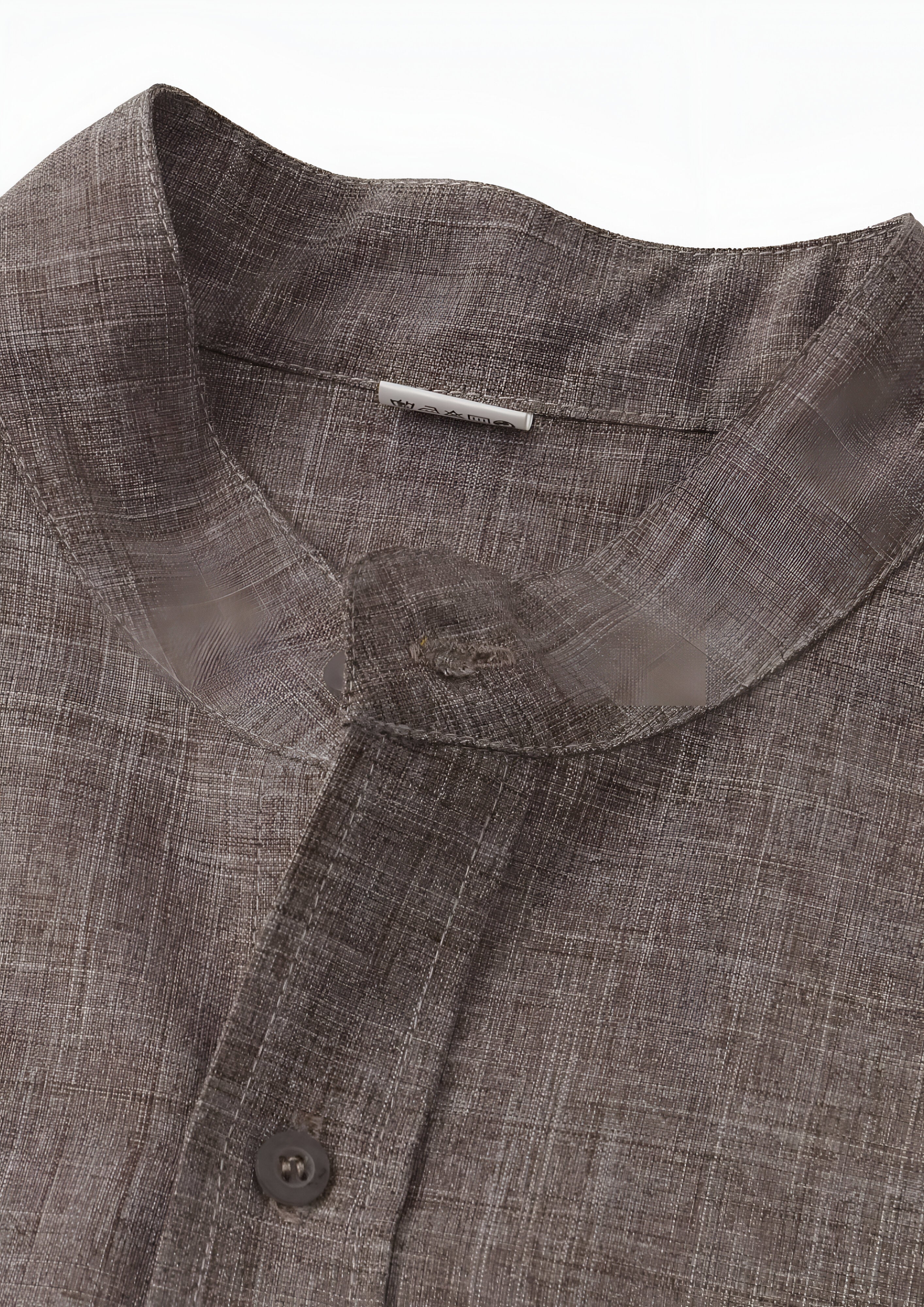 Stand Collar Shirt | Men's Button Up