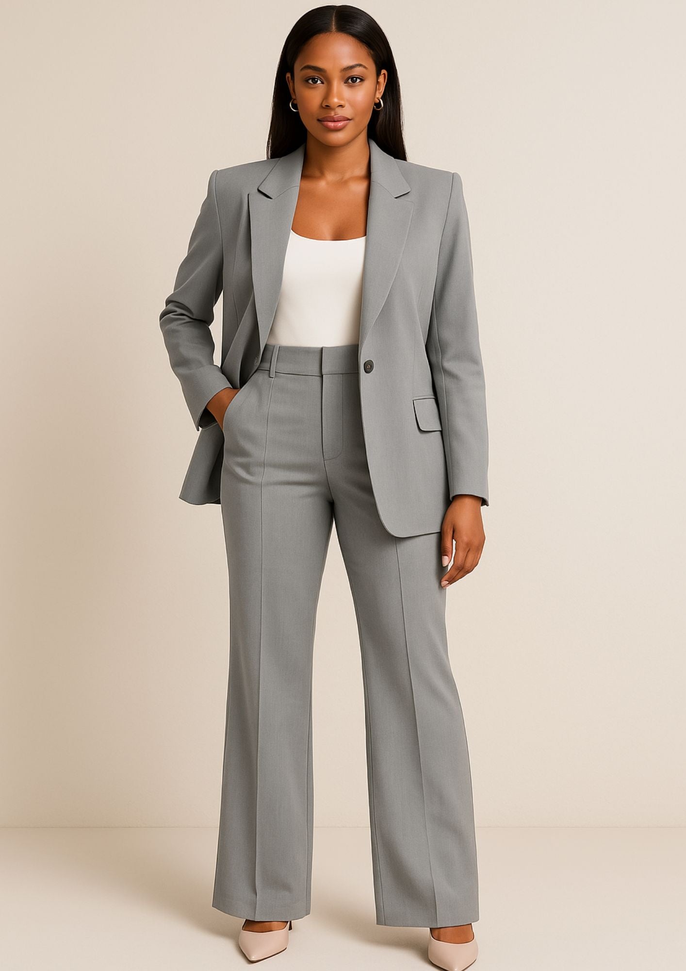 Women's Blazer and Trousers Set | 2-Piece Set Formal Events