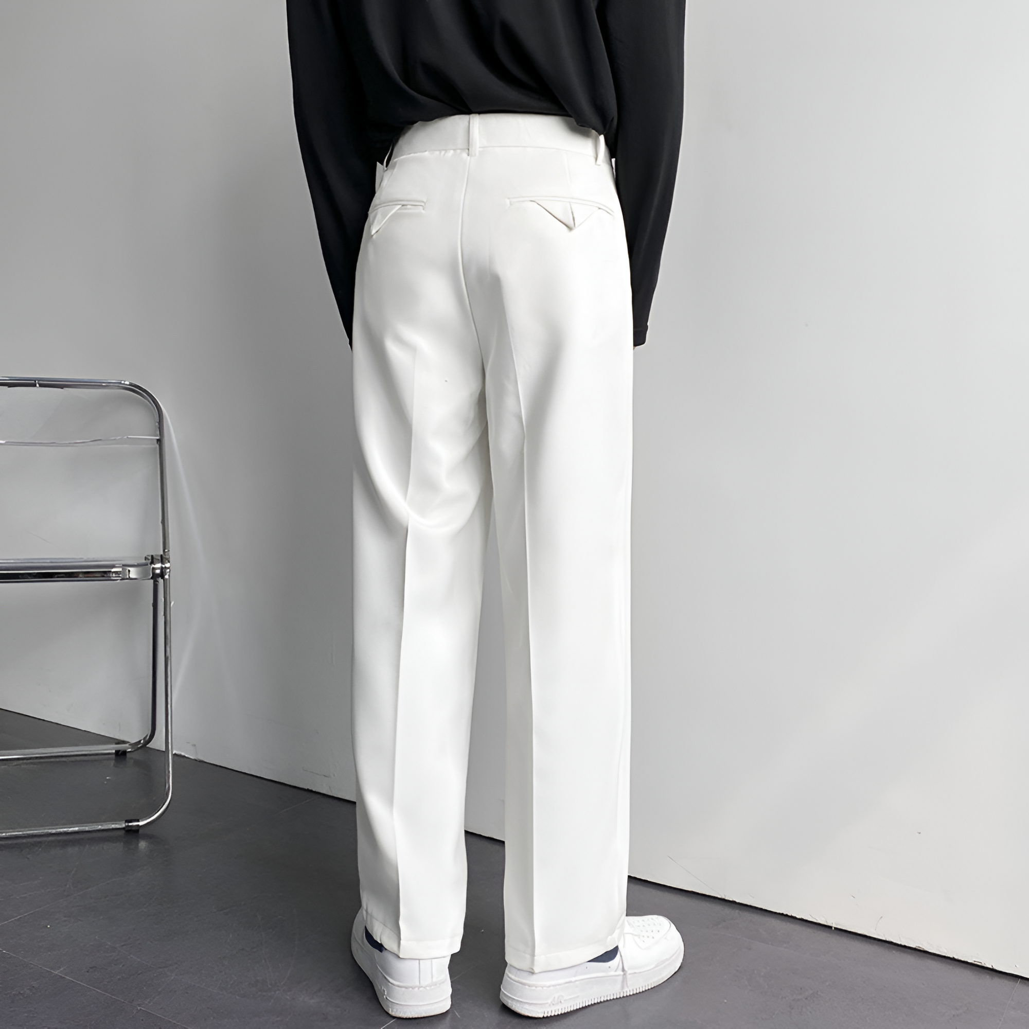 Pleated Trousers | Men's Casual Relaxed