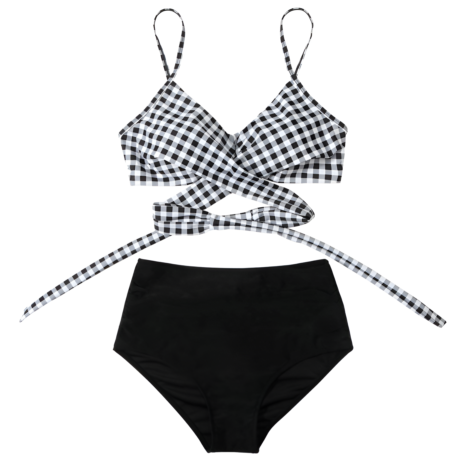 Women's Floral High Waisted Bikini Set | Two Piece