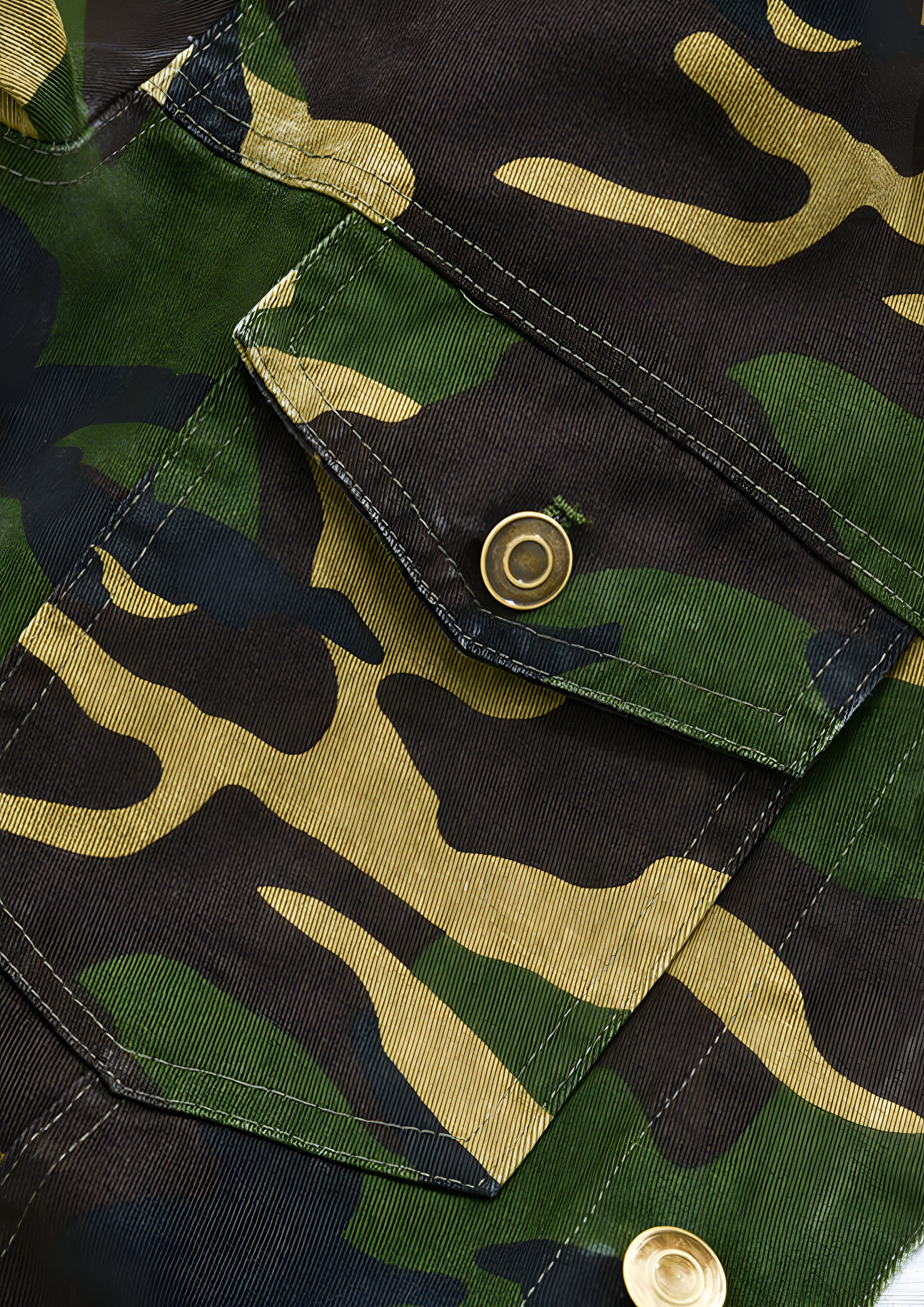 Canvas Retro Over Wear Jacket | Men's Camouflage