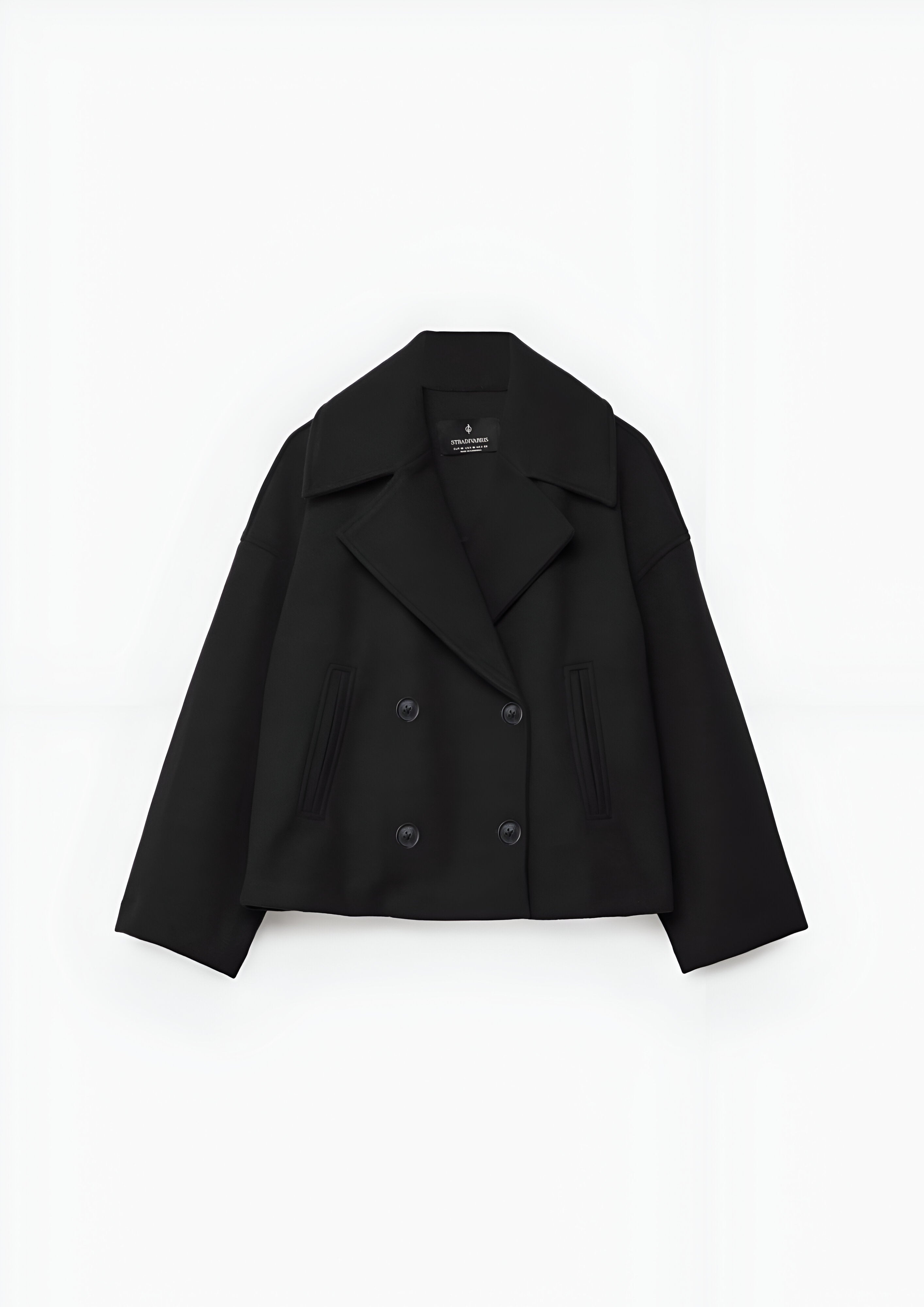 Cropped Pea Coat | Women's Winter Wear
