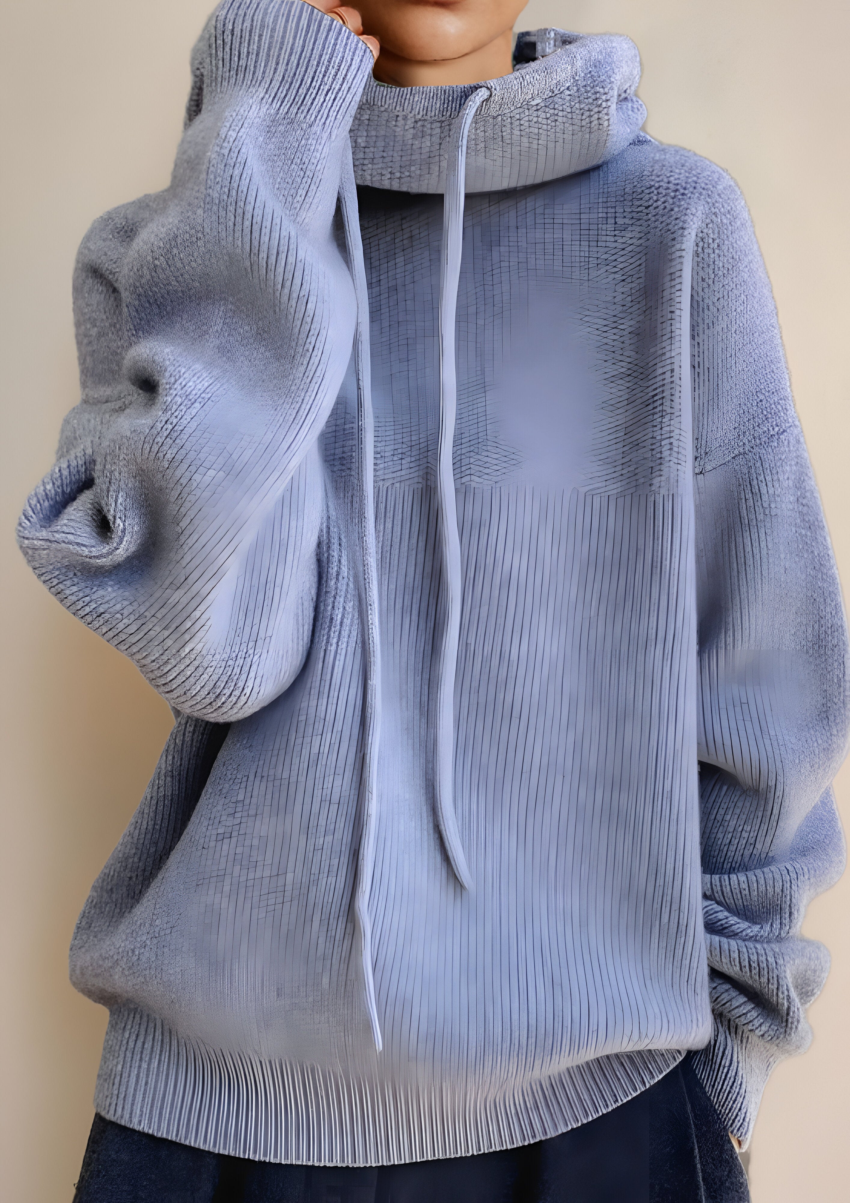 Hooded Pull-Over Jumper | Women's Loose Fit