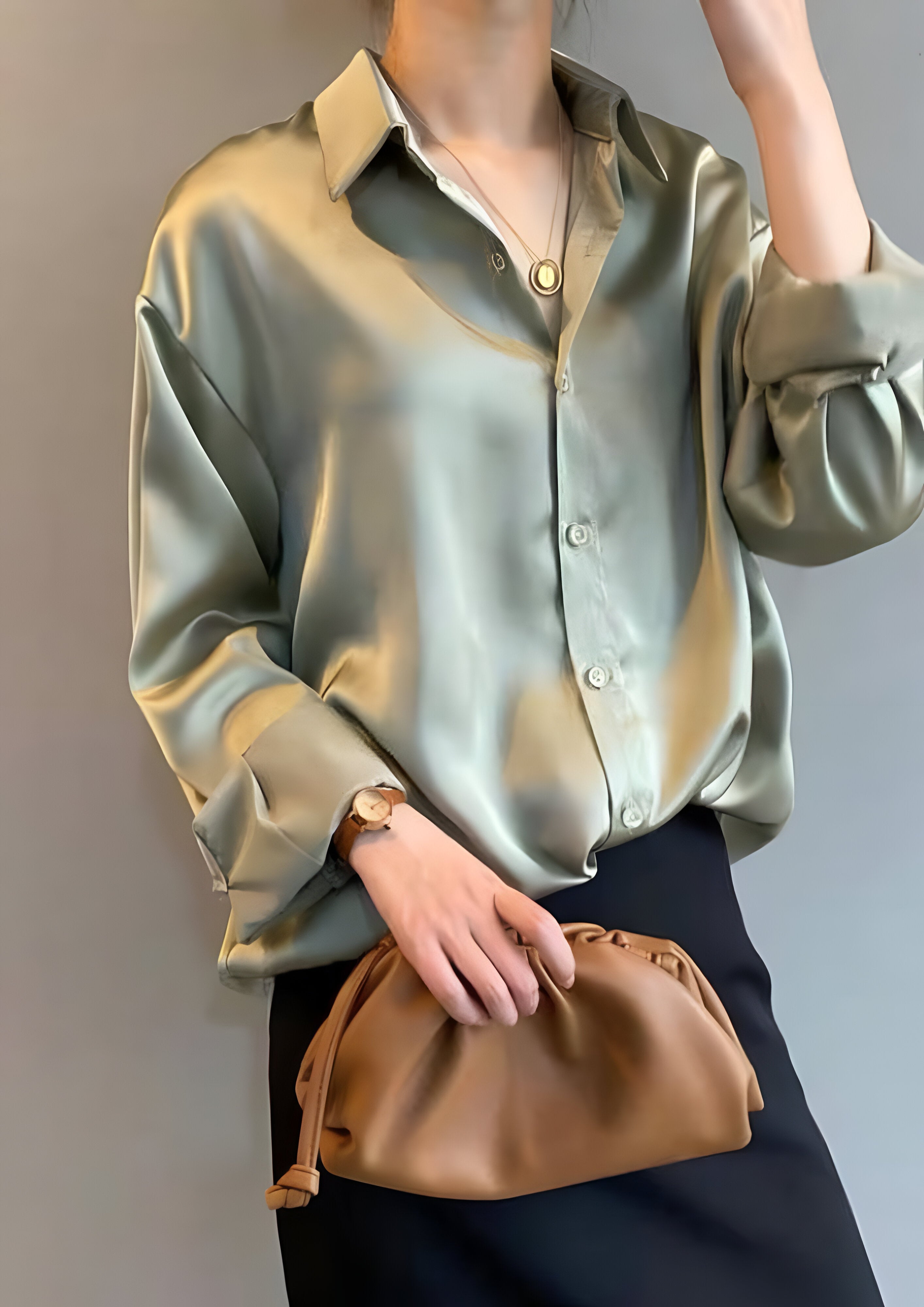 Women's Myra Collar Blouse | Long Sleeves