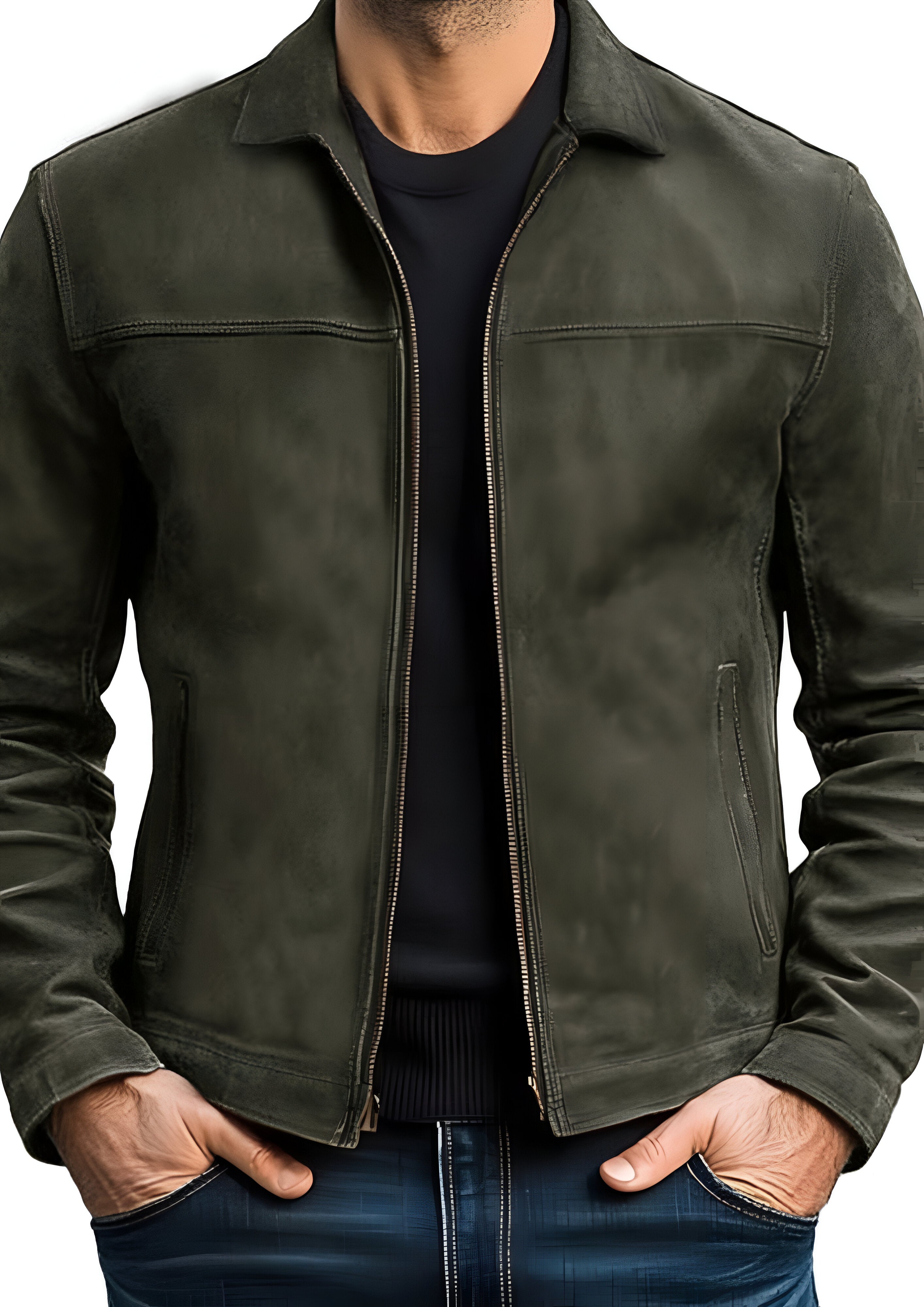 Full Zipper Jacket | Men's Long Sleeve