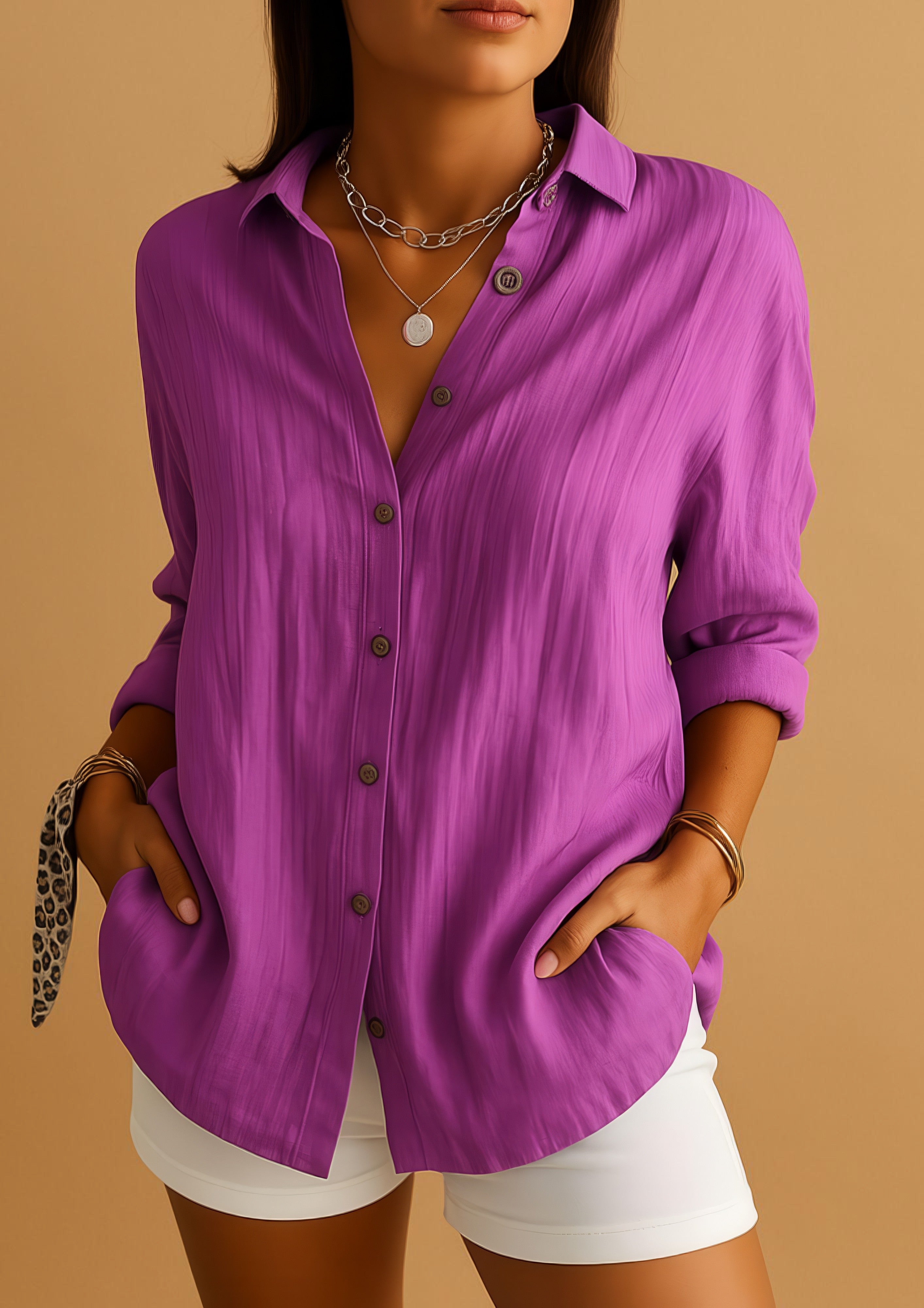 Women's Button Down Blouse | Summer