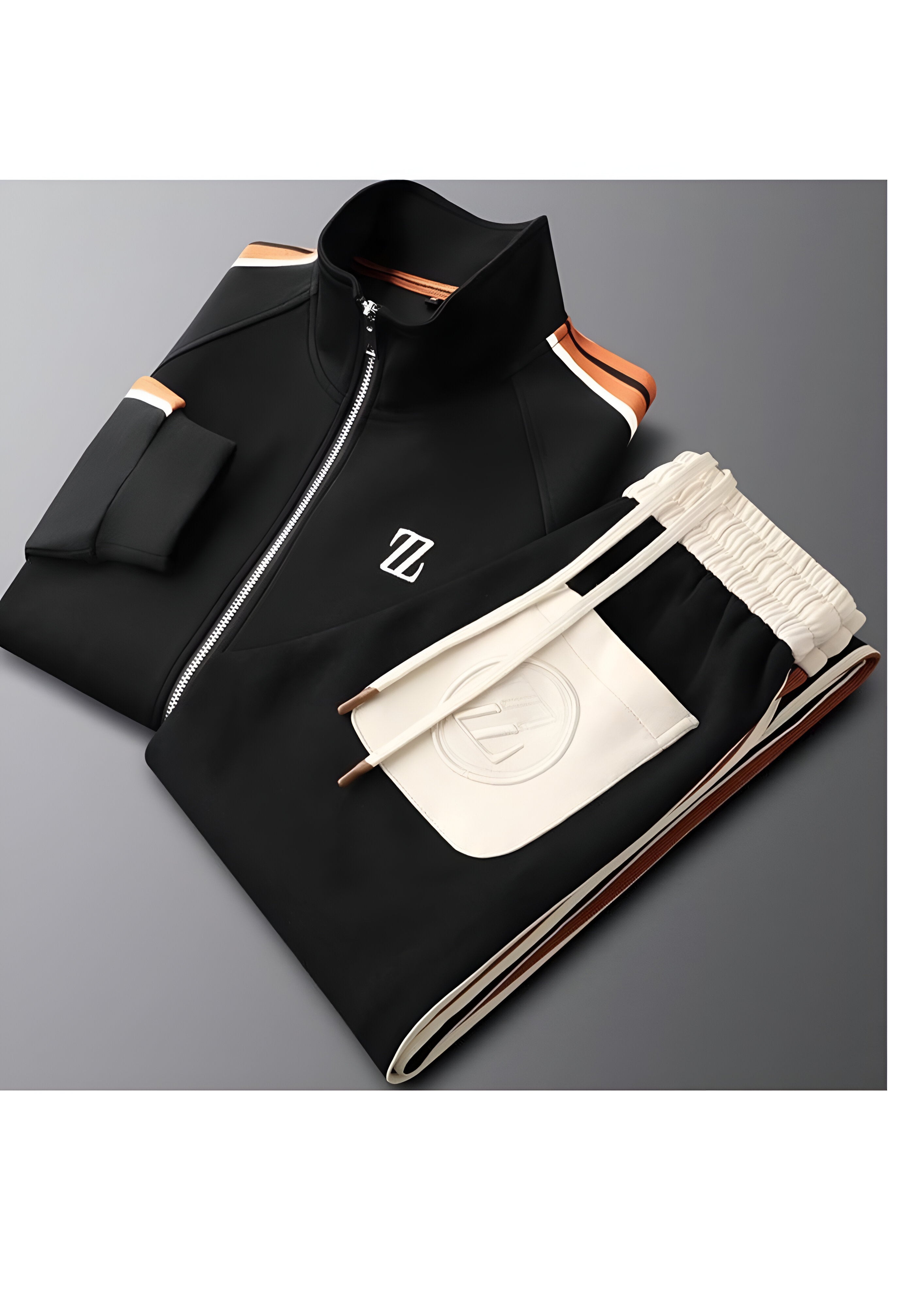 Zip Jacket and Joggers | Men’s 2-Piece Tracksuit Set