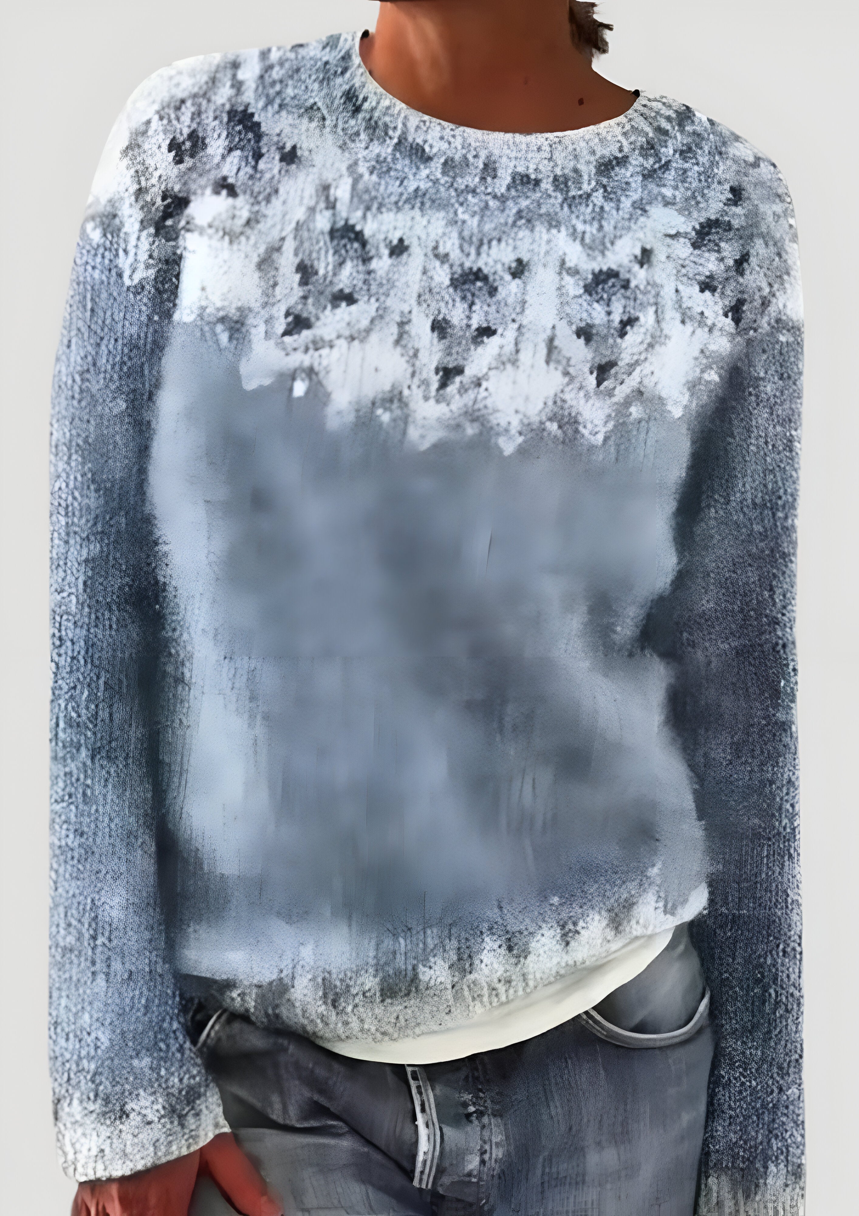 Colorful Patterned Jumper | Women's Long Sleeve