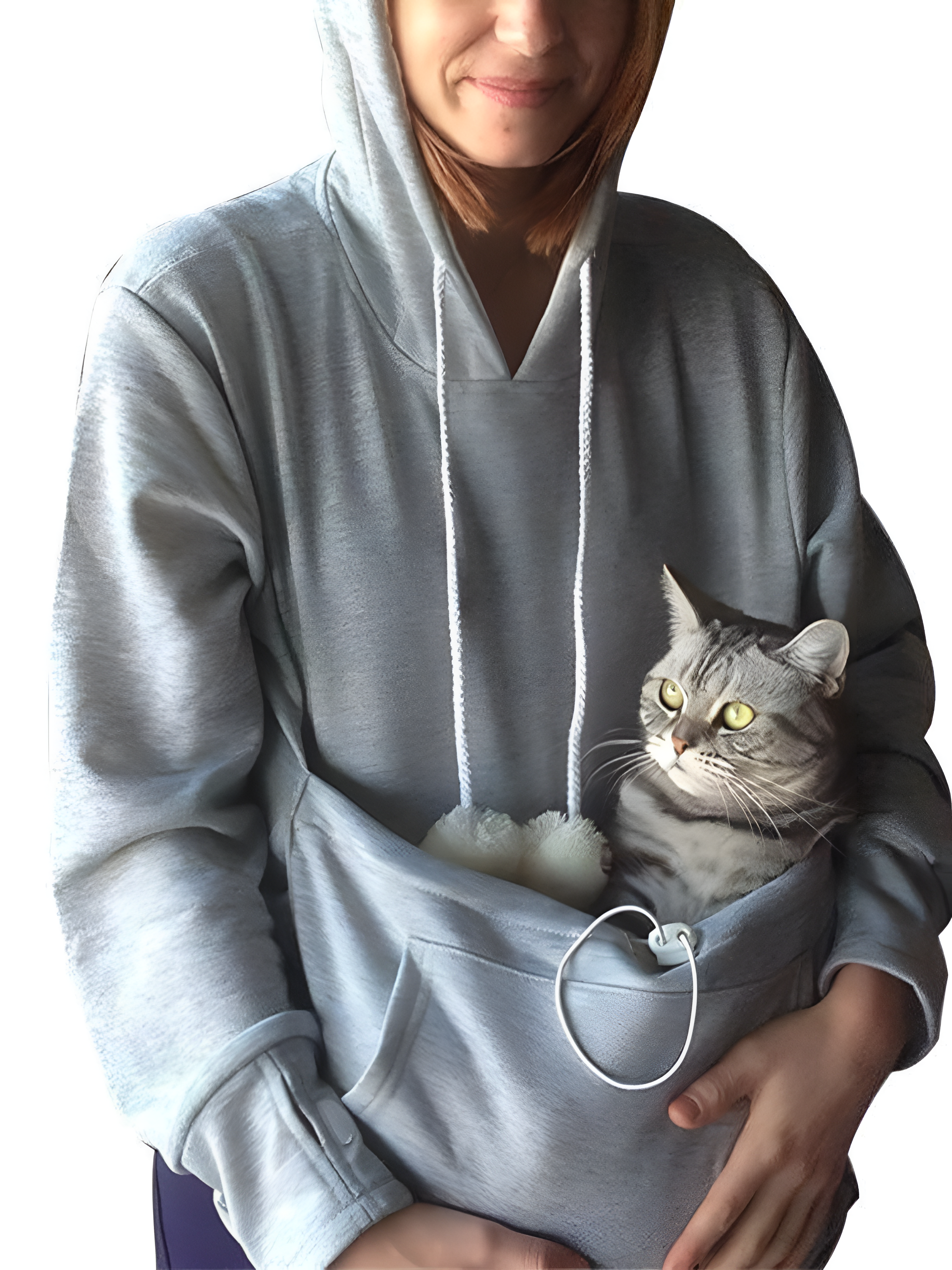 Pet Carrier Hoodie | Unisex Winter Cozy