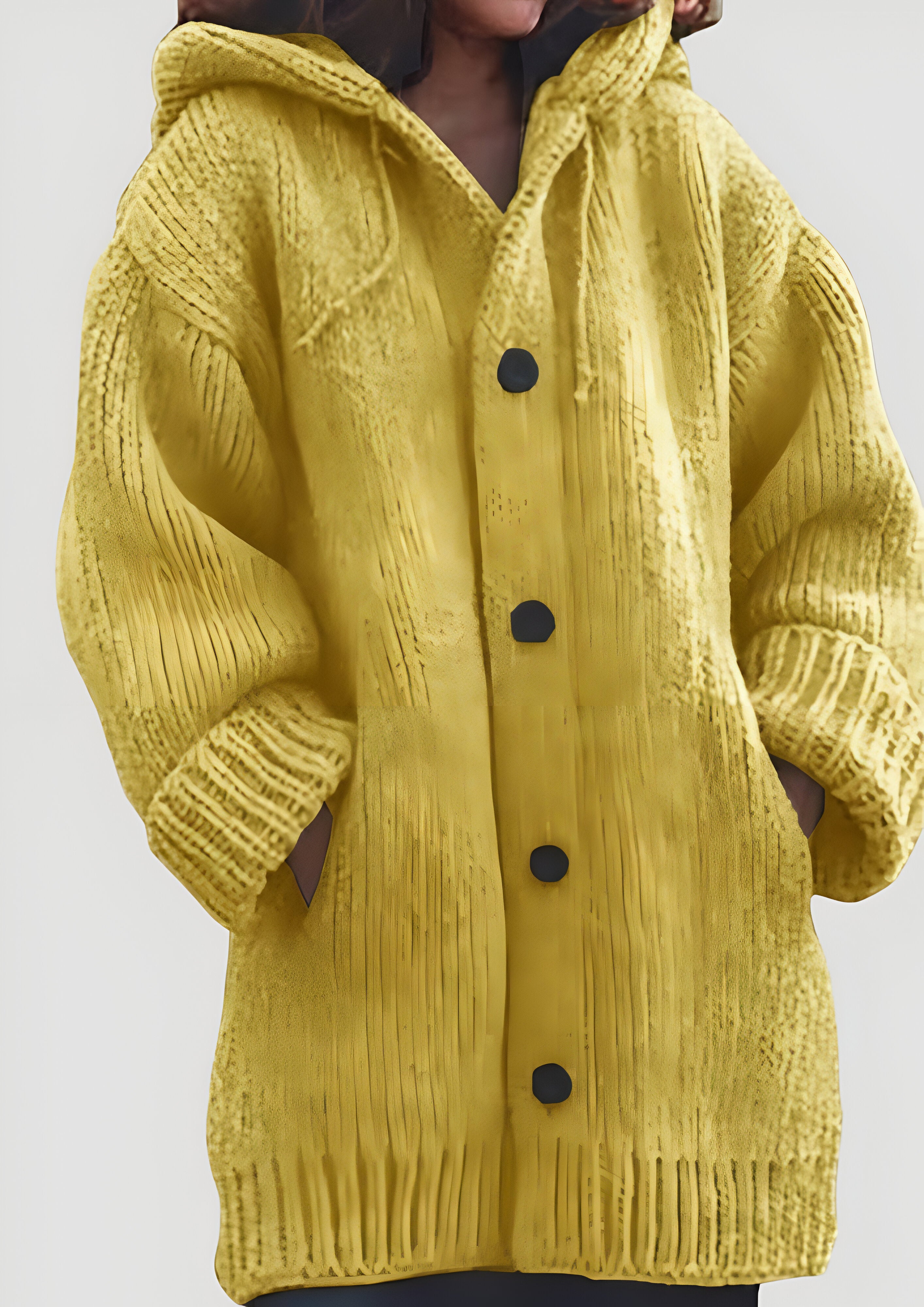 Button-Up Winter Coat | Women’s Oversized