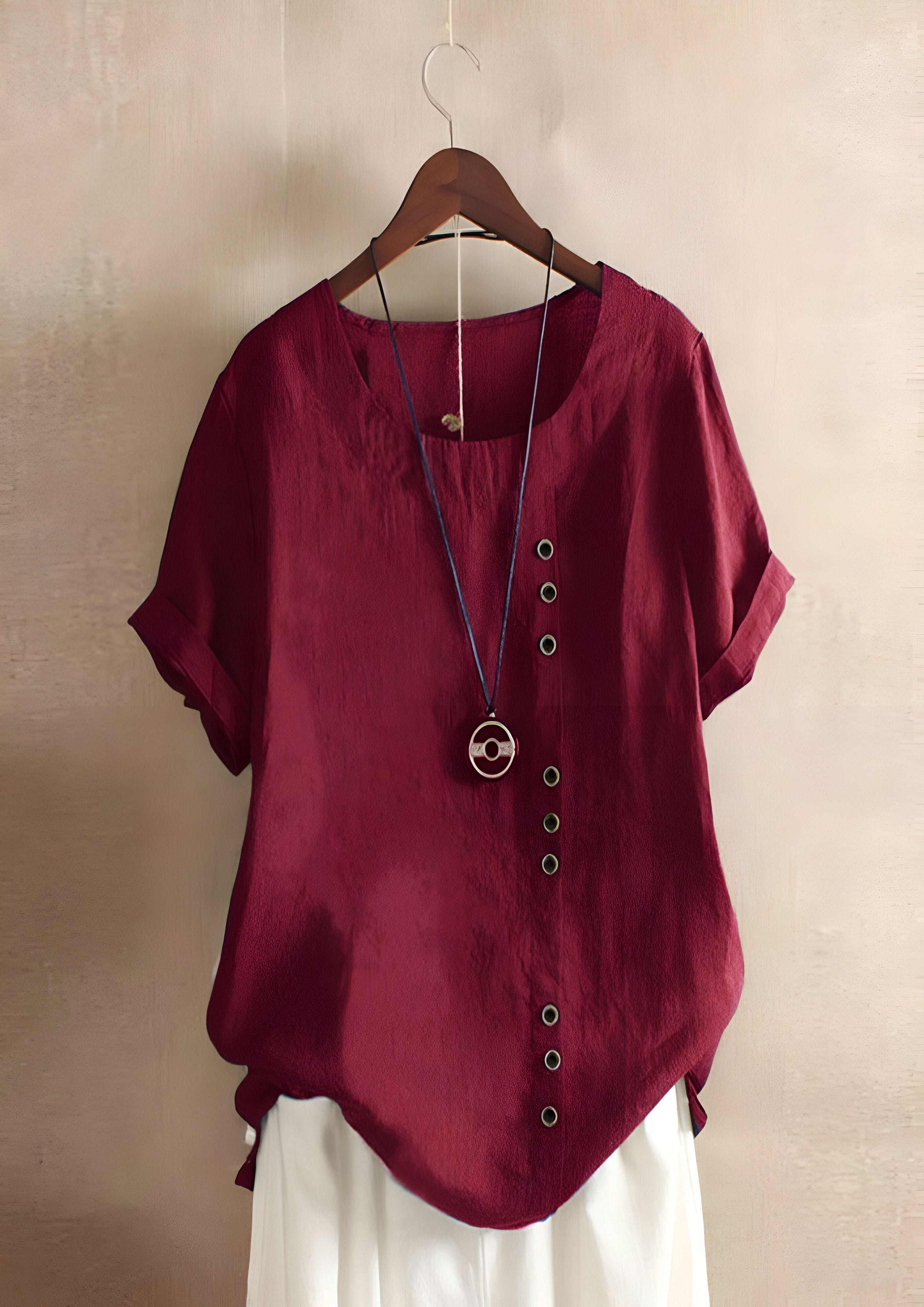 Short Sleeve Blouse | Women's Summer Top