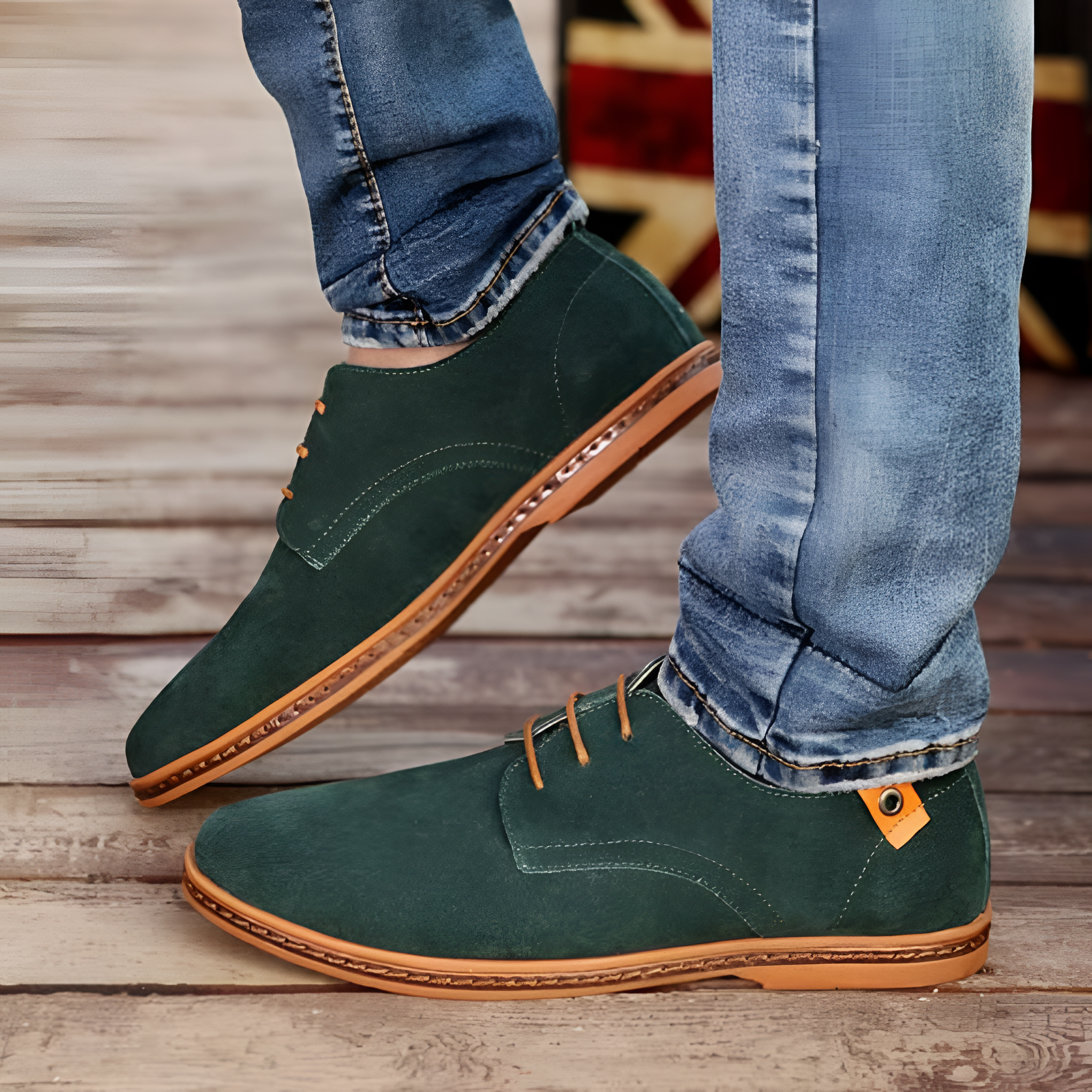 Suede Shoes | Men's Formal Lace-Up