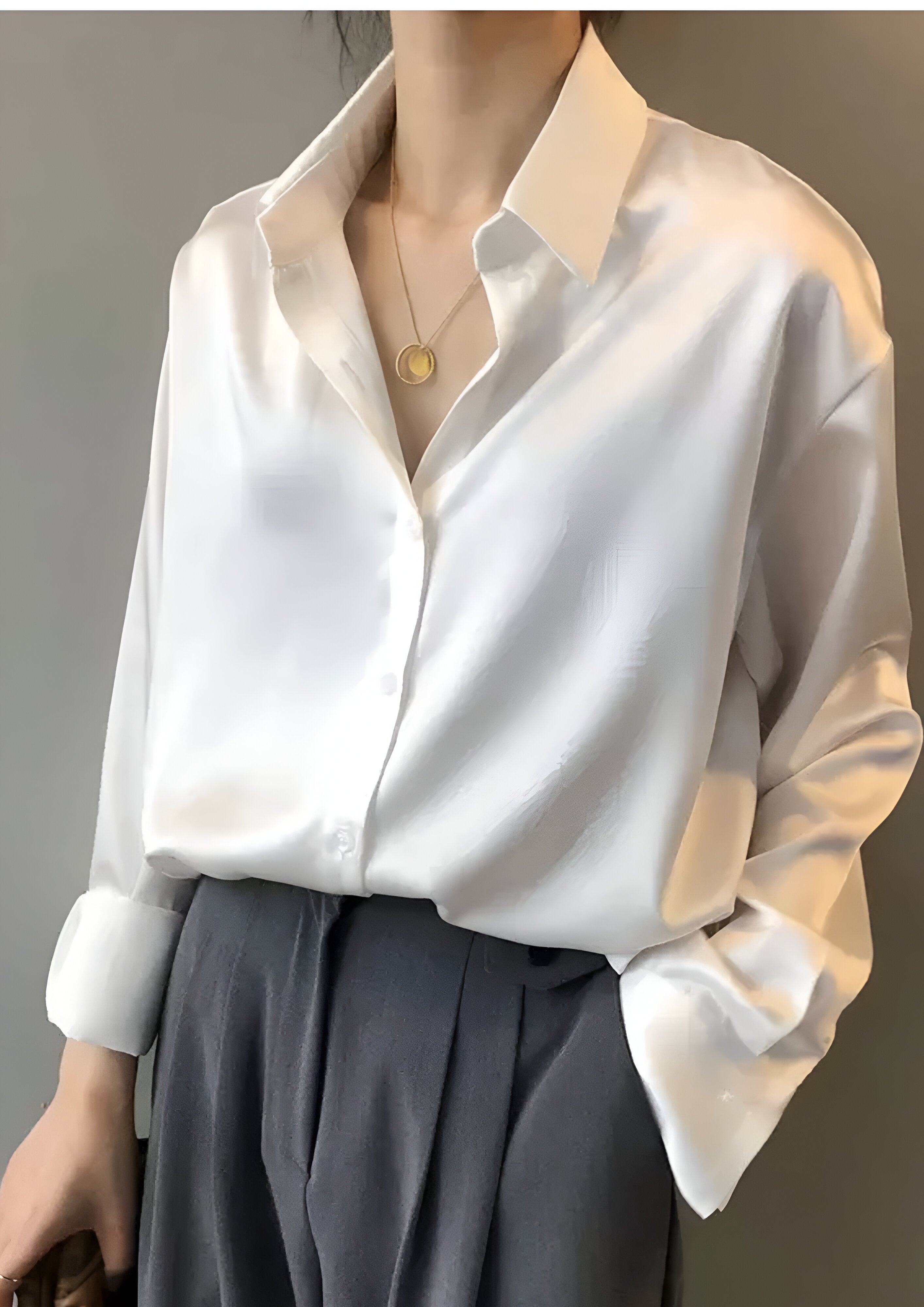 Women's Myra Collar Blouse | Long Sleeves