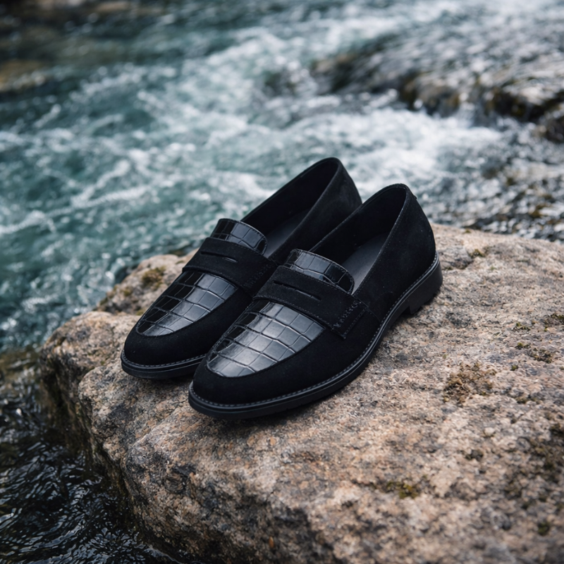 Women’s Black Evening Shoes | Closed Toe