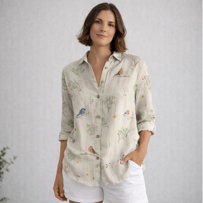 Women’s Classic Button Down Blouse | Long Sleeve