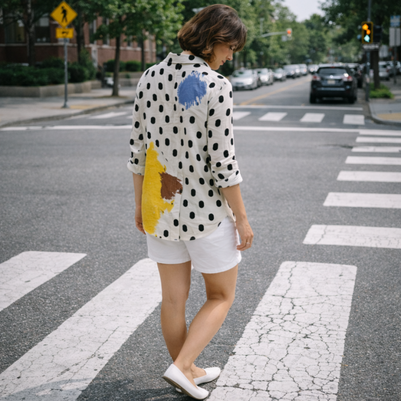 Women’s Classic Button Down Blouse | Long Sleeve