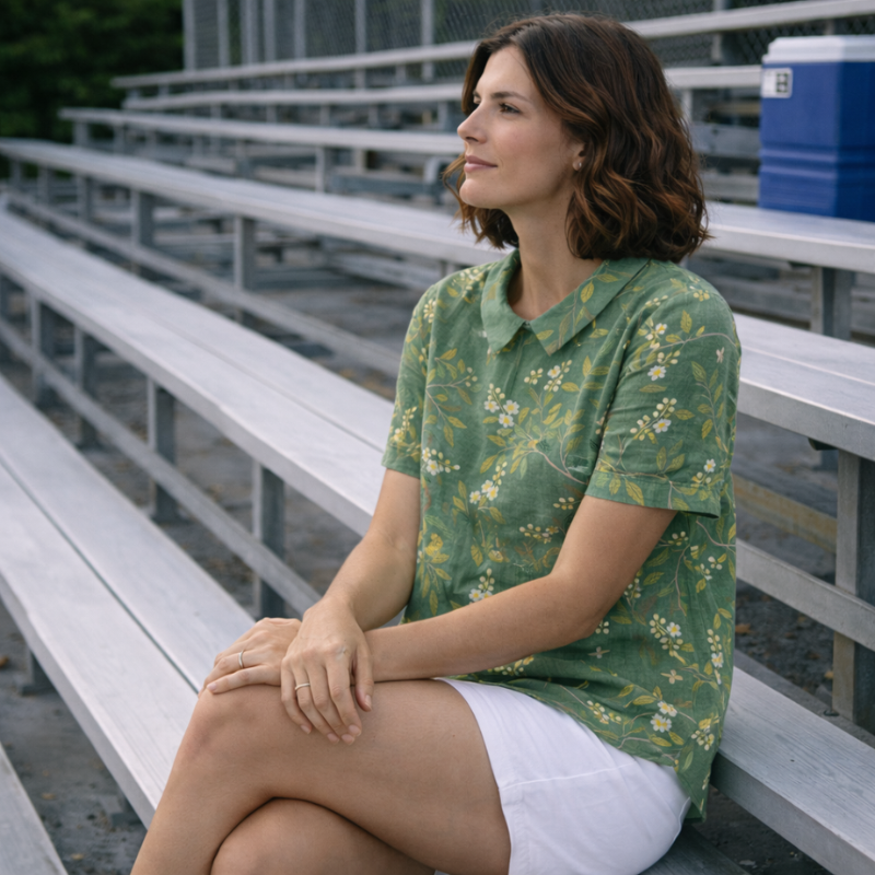 Women’s Printed Vintage Blouse | Floral